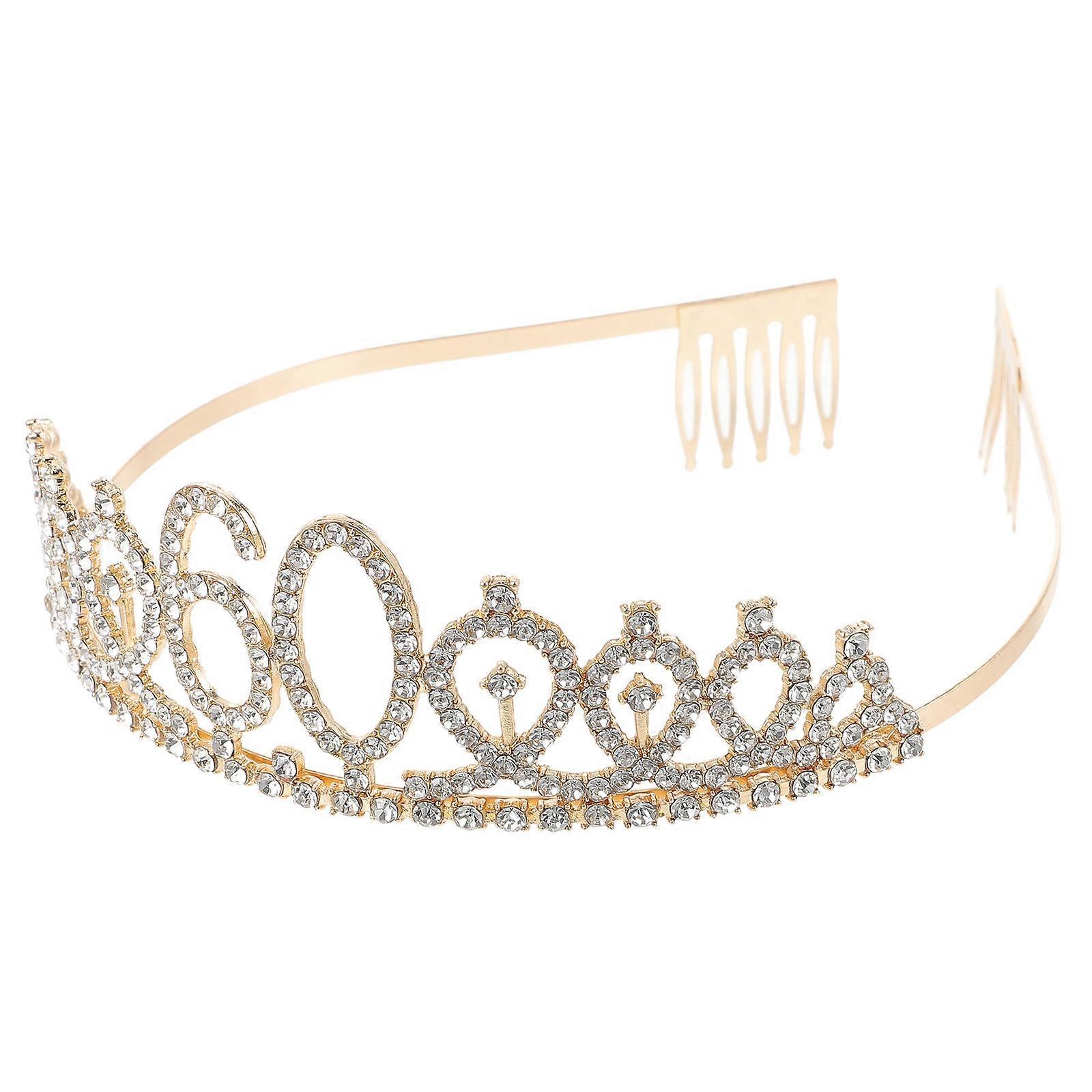 Headband with Rhinestone Inlay, Versatile for Multiple Occasions