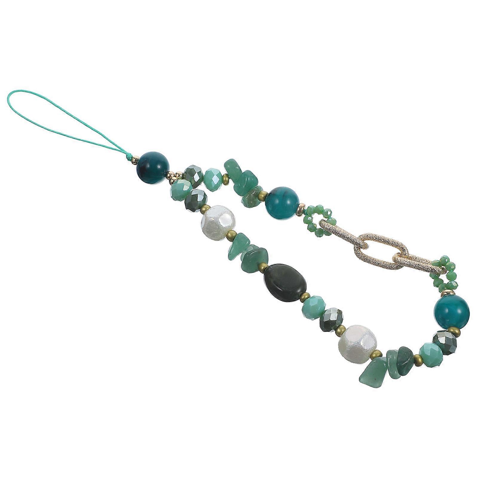 Anti-lost Beaded Phone Strap, Compact Chain for Lightweight Electronics