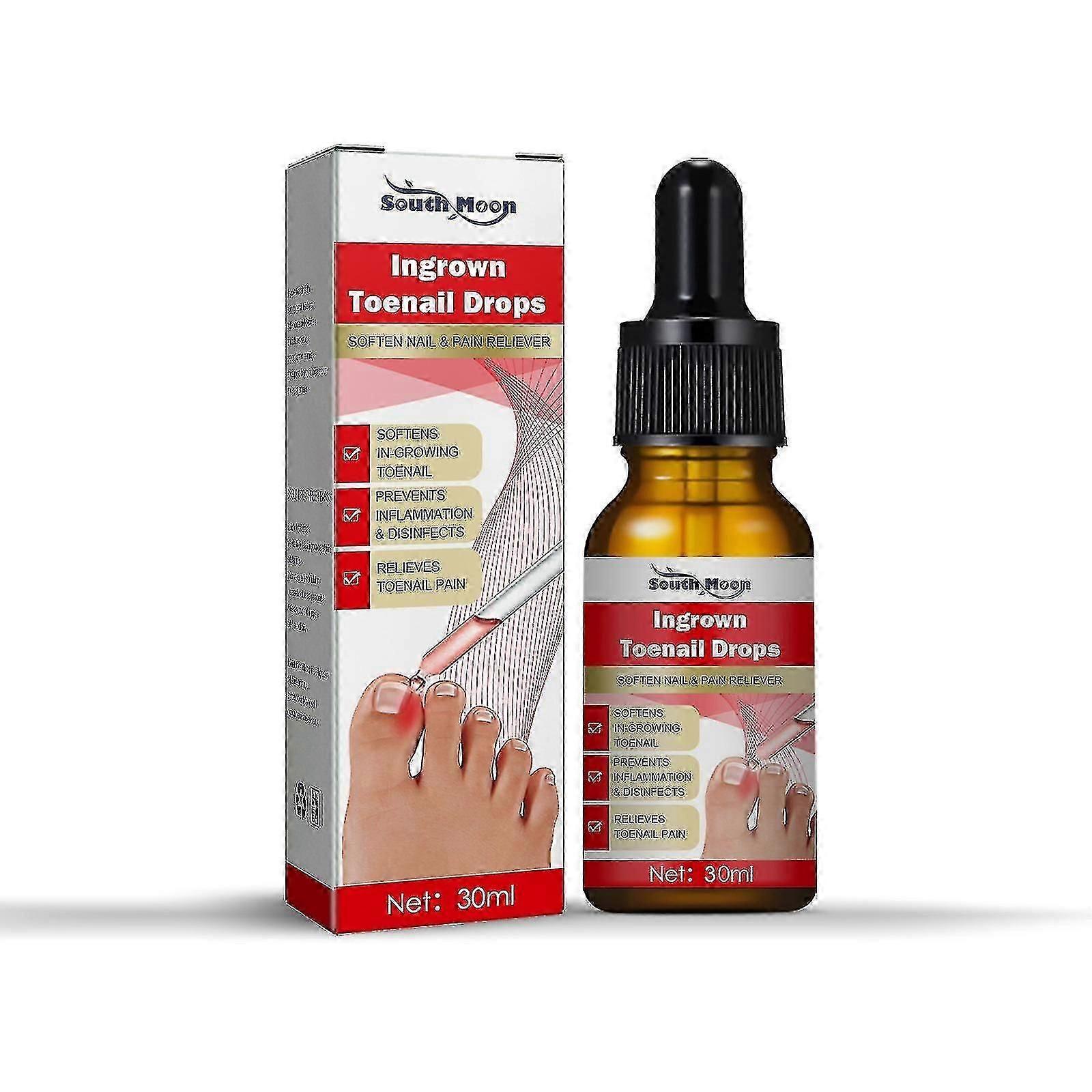 30ML Ingrown Toenail Treatment,nail Growth Treatment,ingrown Toenail Drops Cuticle Nail Oil Ingrown Toenail Correction