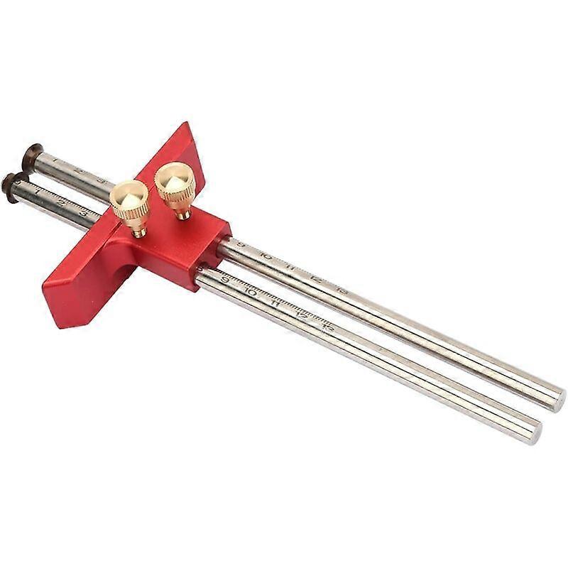 Wood Marking Gauge, Stainless Steel, Double-Ended, for Woodworking