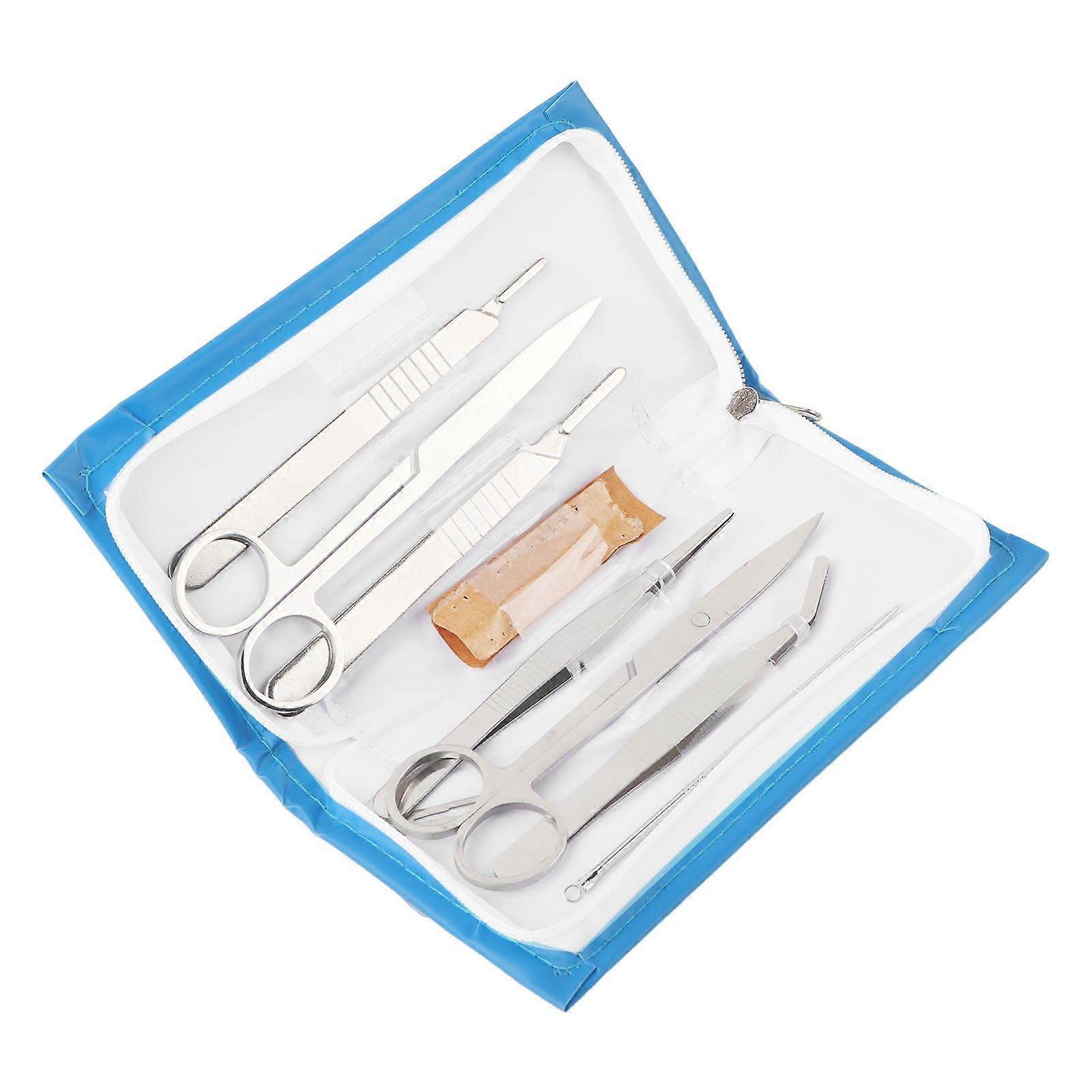 High quality 7-piece set of biological specimen preparation and dissection tools (wish or