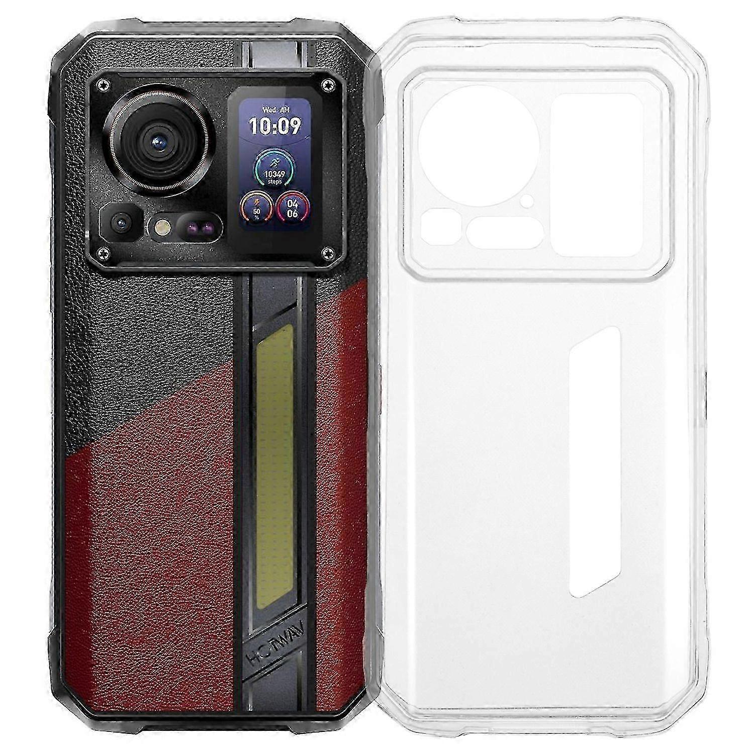 Soft TPU Shockproof Phone Case with Drop Protection for Hyper 7 Pro - Black