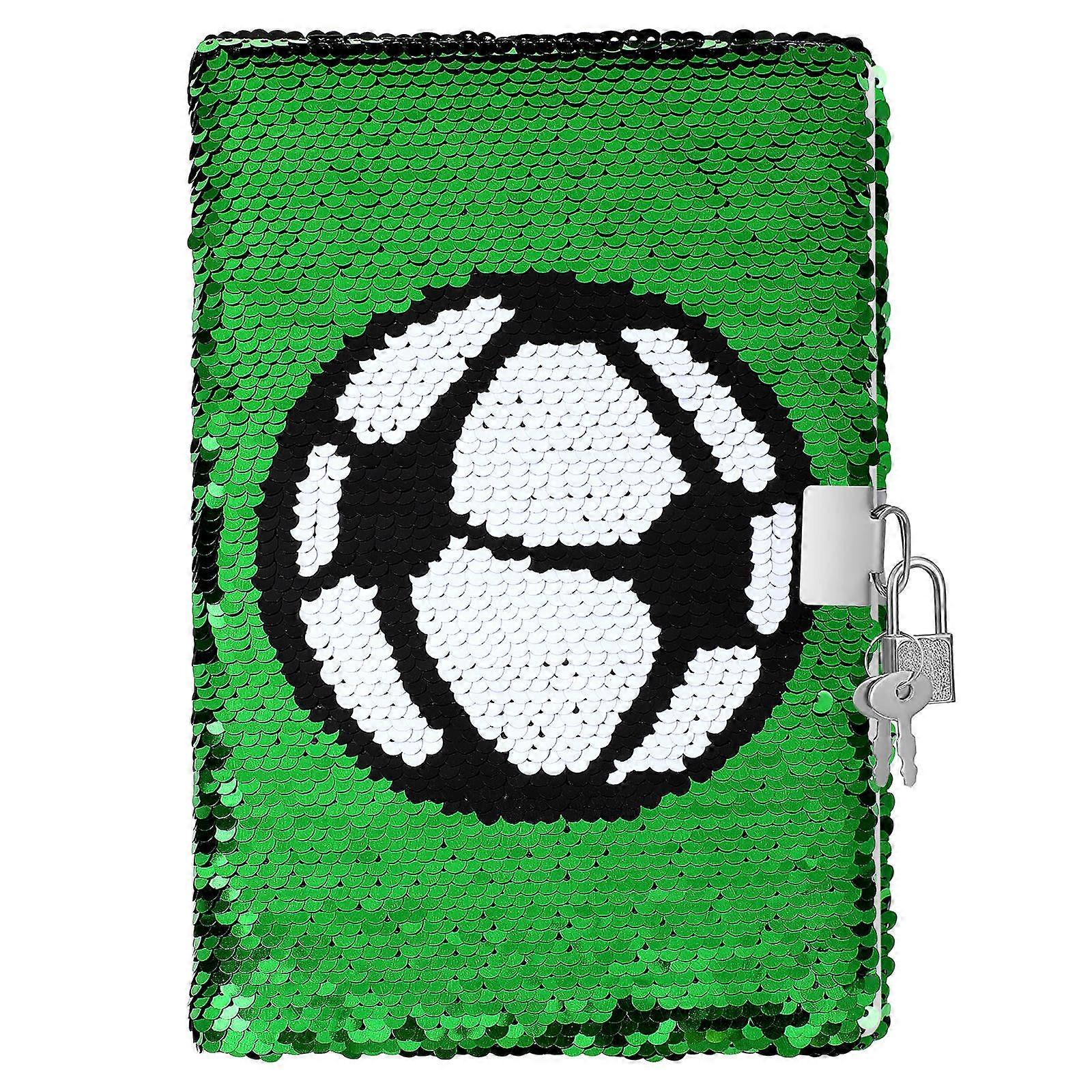Private Soccer Journal, Lockable Notebook for Girls'
