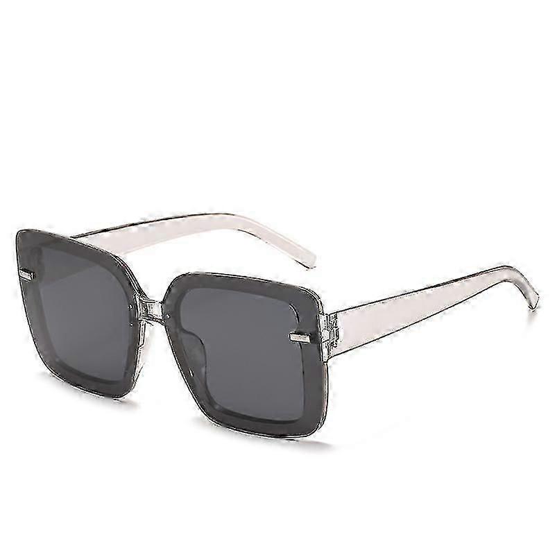 Nová móda Big Frame Sluneční brýle Square Frame Sluneční brýle Ženy Ins Trendy brýle