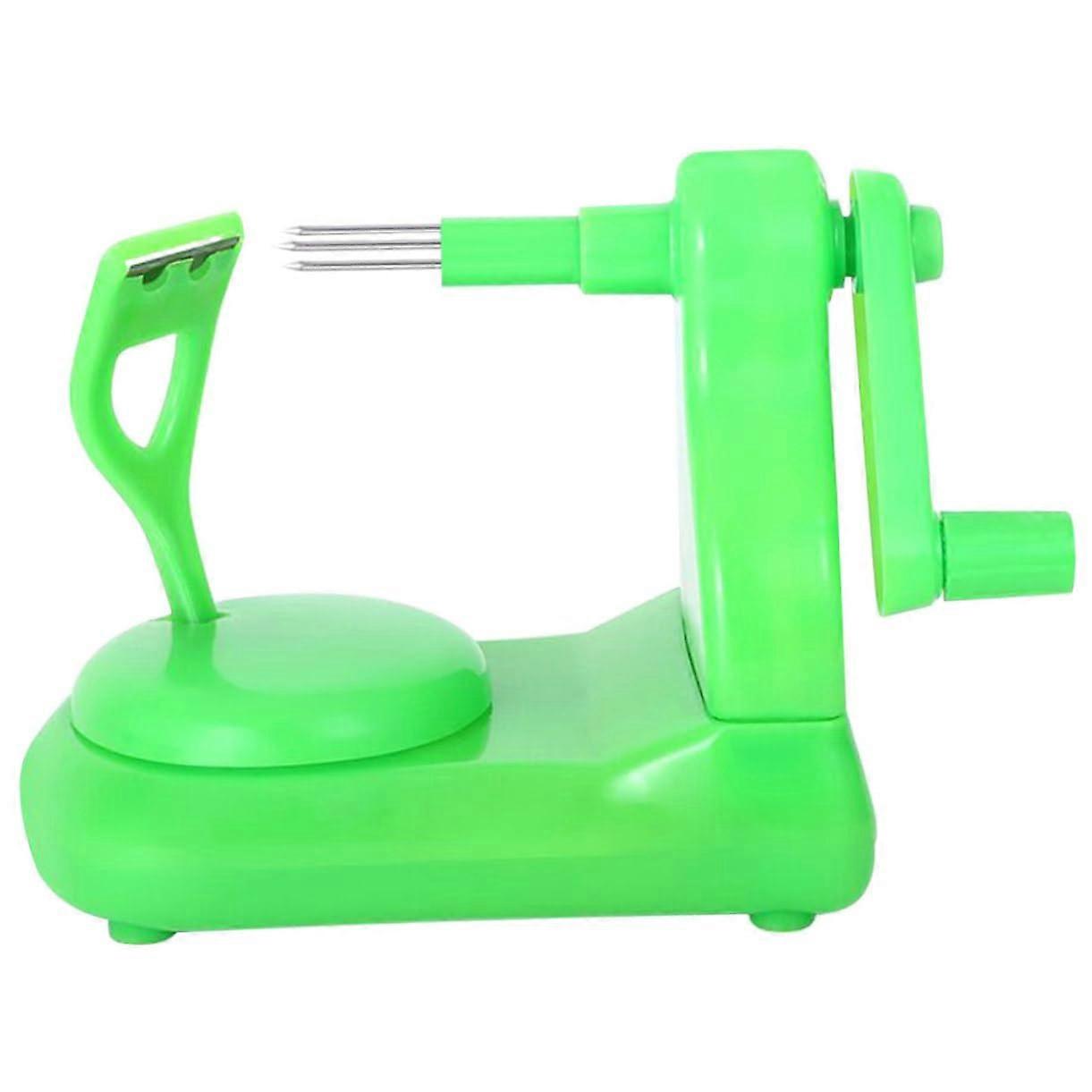Multifunctional Apple Peeler with Hand Crank Kitchen Tool for Apples and Pears, Ergonomic Design for Safe Home Use