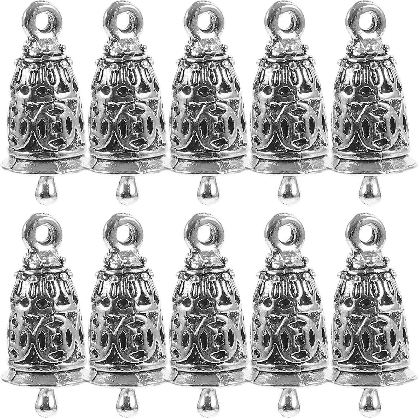 Custom Jewelry Components, Safe Bell Shaped Charms for Everyday Creations
