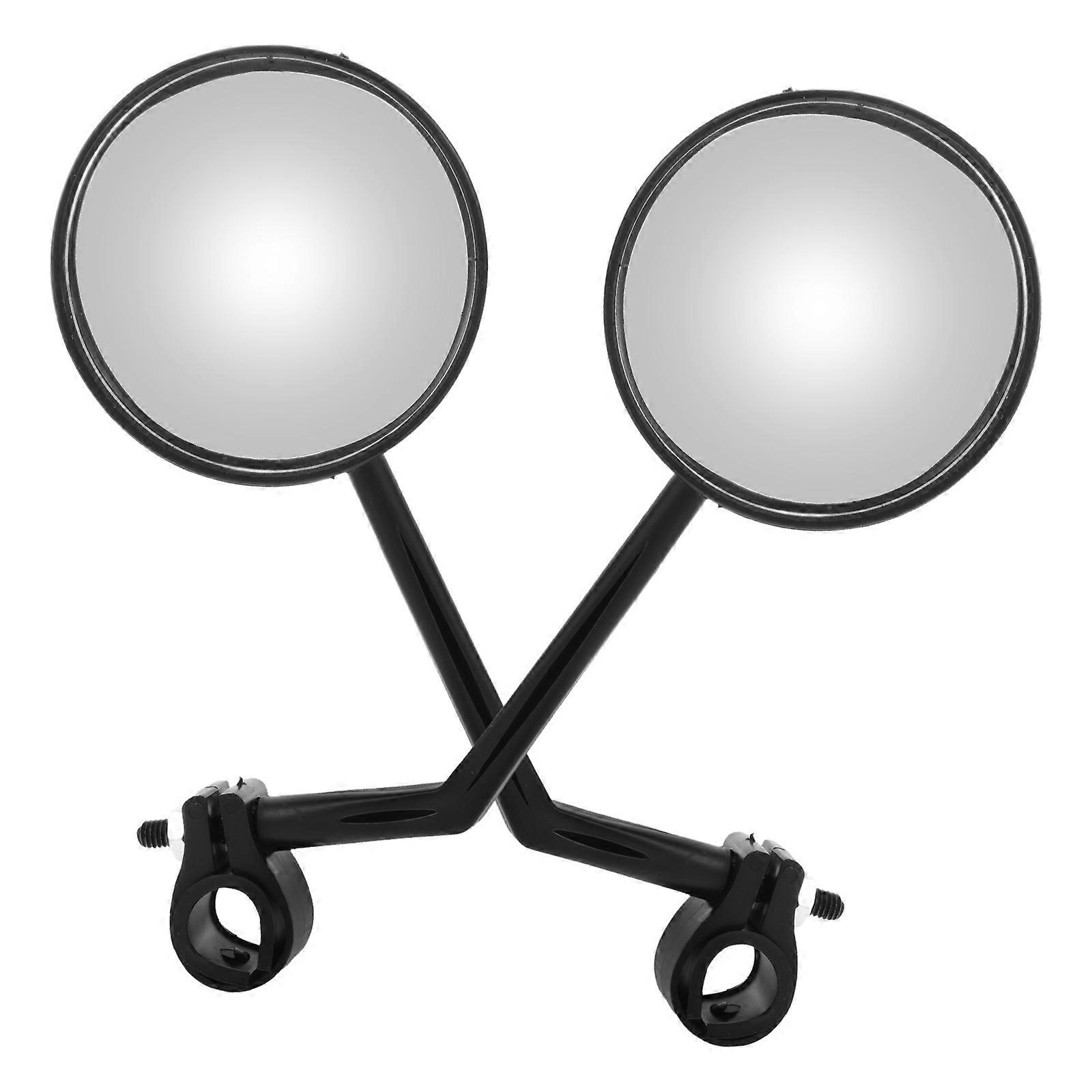 Rotatable Bicycle Mirrors   2pcs Rear View Mirrors for Electric Scooters & Motorcycles, Easy Installation, Enhanced Visibility & Safety