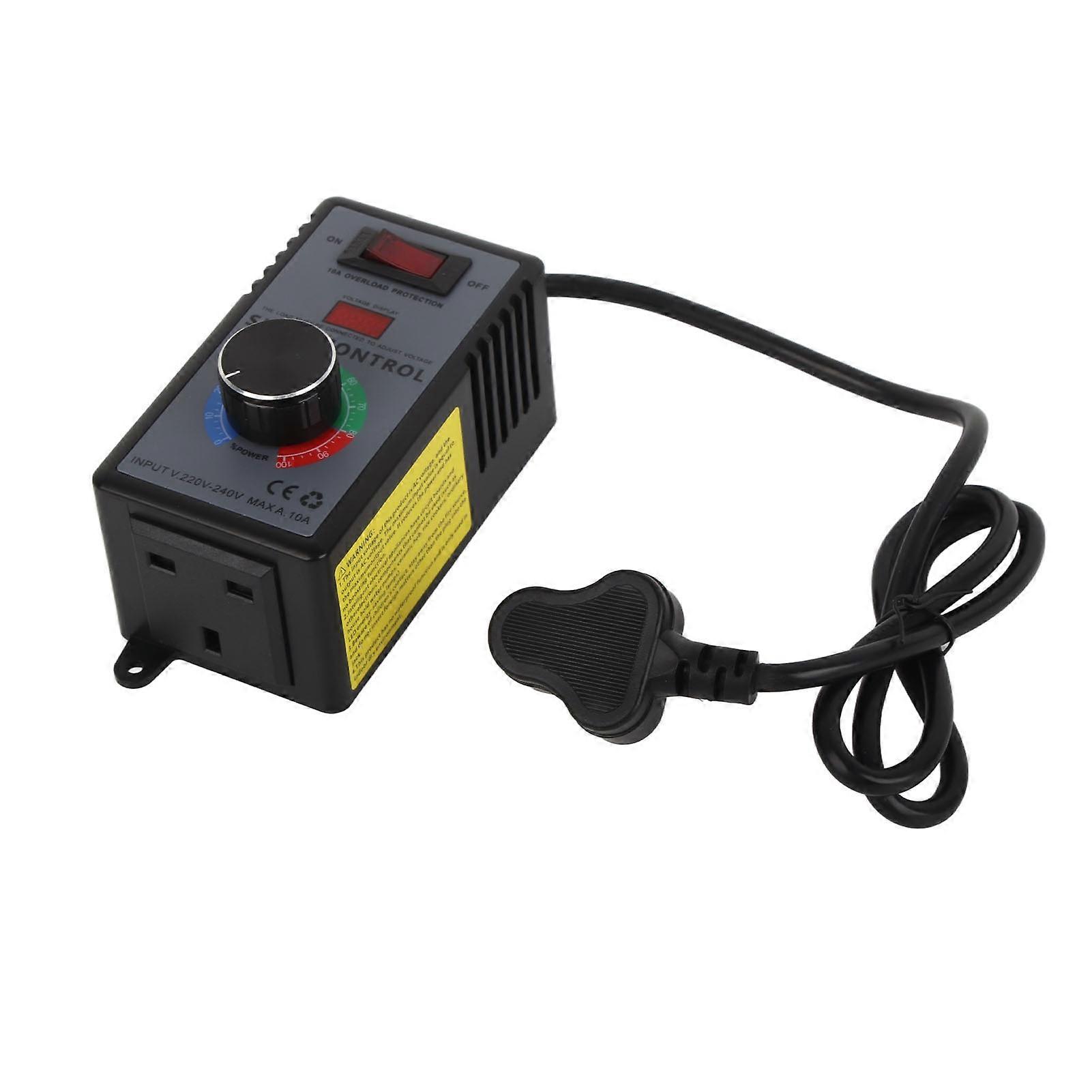 Motor Speed Controller 0‑ Output Variable Fan Speed Regulator with Overload Protection