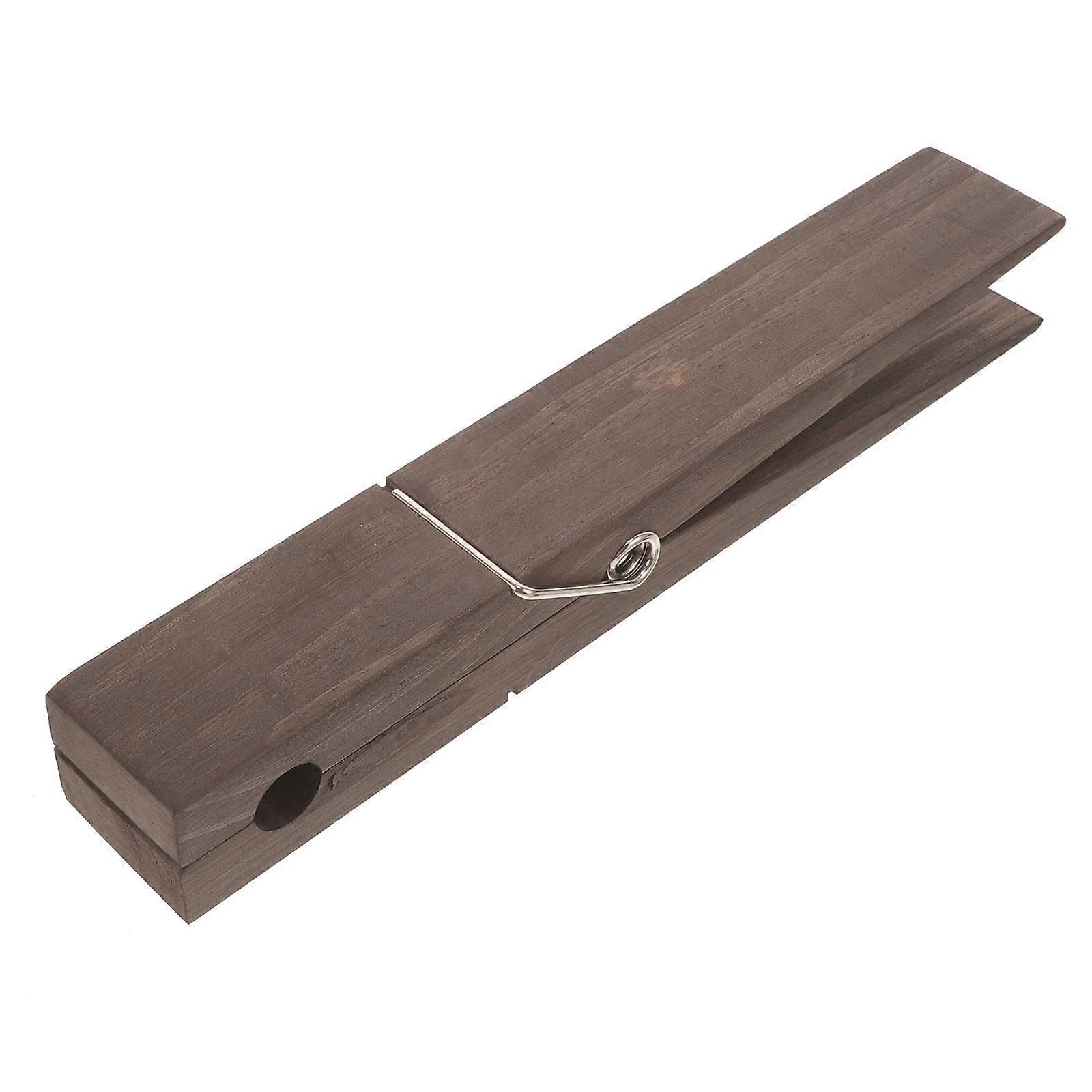 It looks like you're listing or describing a product that combines a **bathroom towel rack** with **heavy duty wooden clothespins or