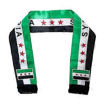 Syria Syrisk Land Lett Flagg Trykt Stil Skjerf 135cm/53.14 tommer