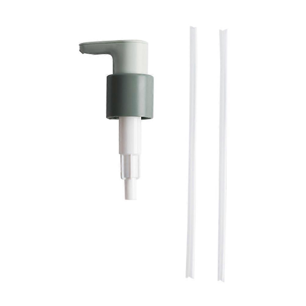 1 Set Green Squeeze Nozzle Pump for Oyster Sauce and Ketchup