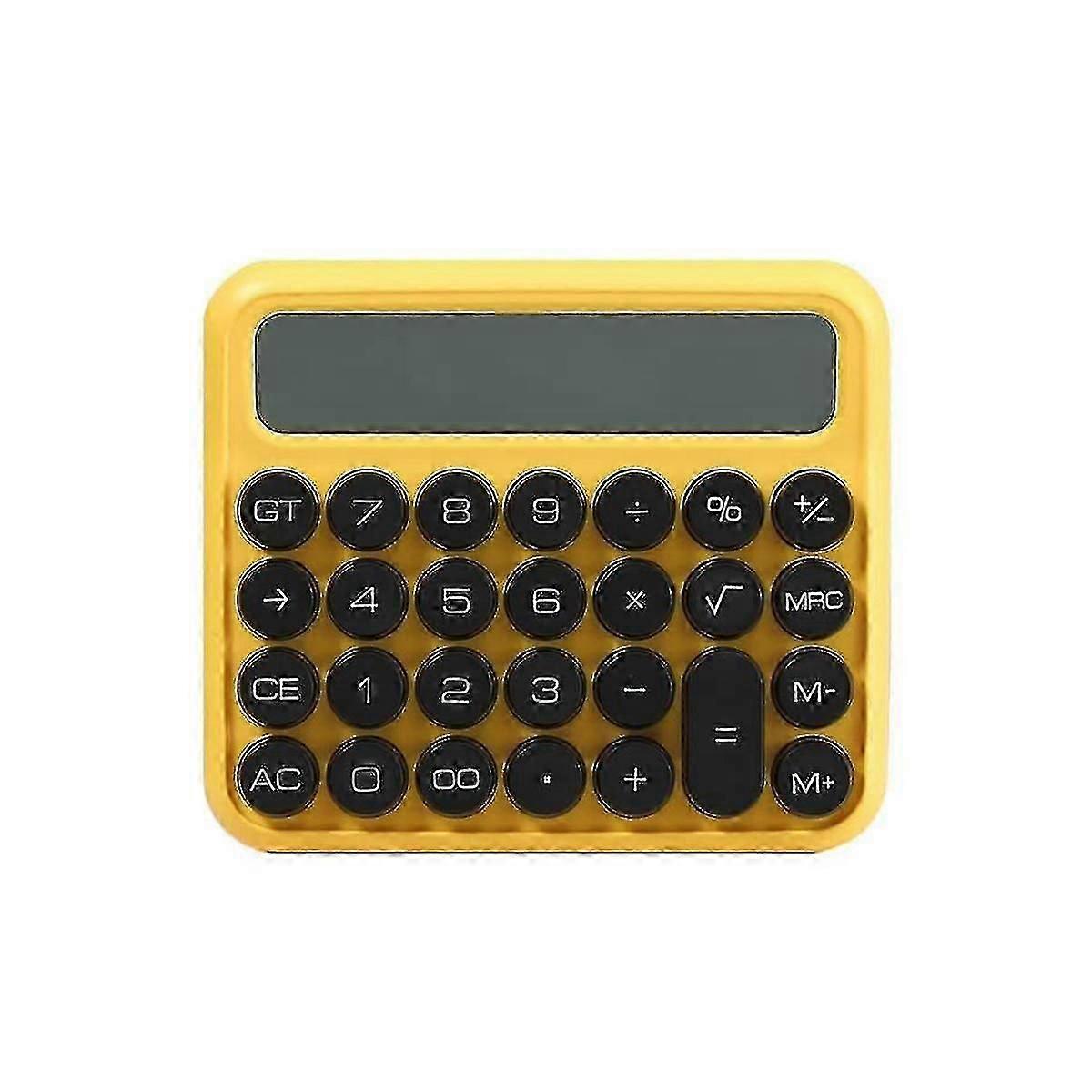 12 Digits Mechanical Switch Calculator Lcd Display Desktop Calculator Button Financial Calculator Y