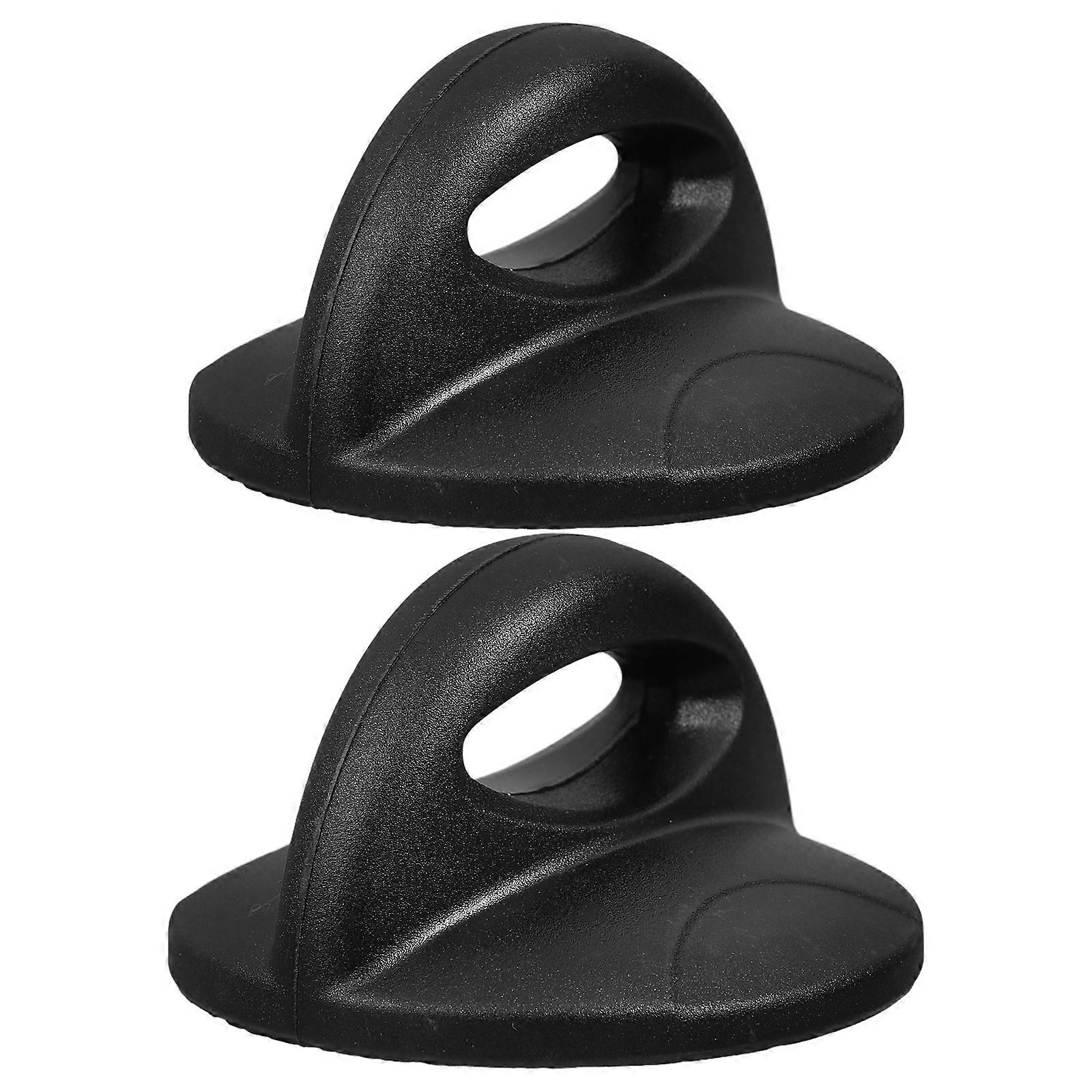 Cookware Lids Knob Pot Lid Handle Universal Heat-Resistant Anti-Slip for Kitchen Use Top Hat Bead Design 2Pcs