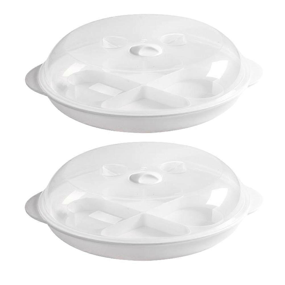 Microwave Egg Poacher Cookware Multi Purpose Egg Cooker Mold For Family Cooking 2Pcs