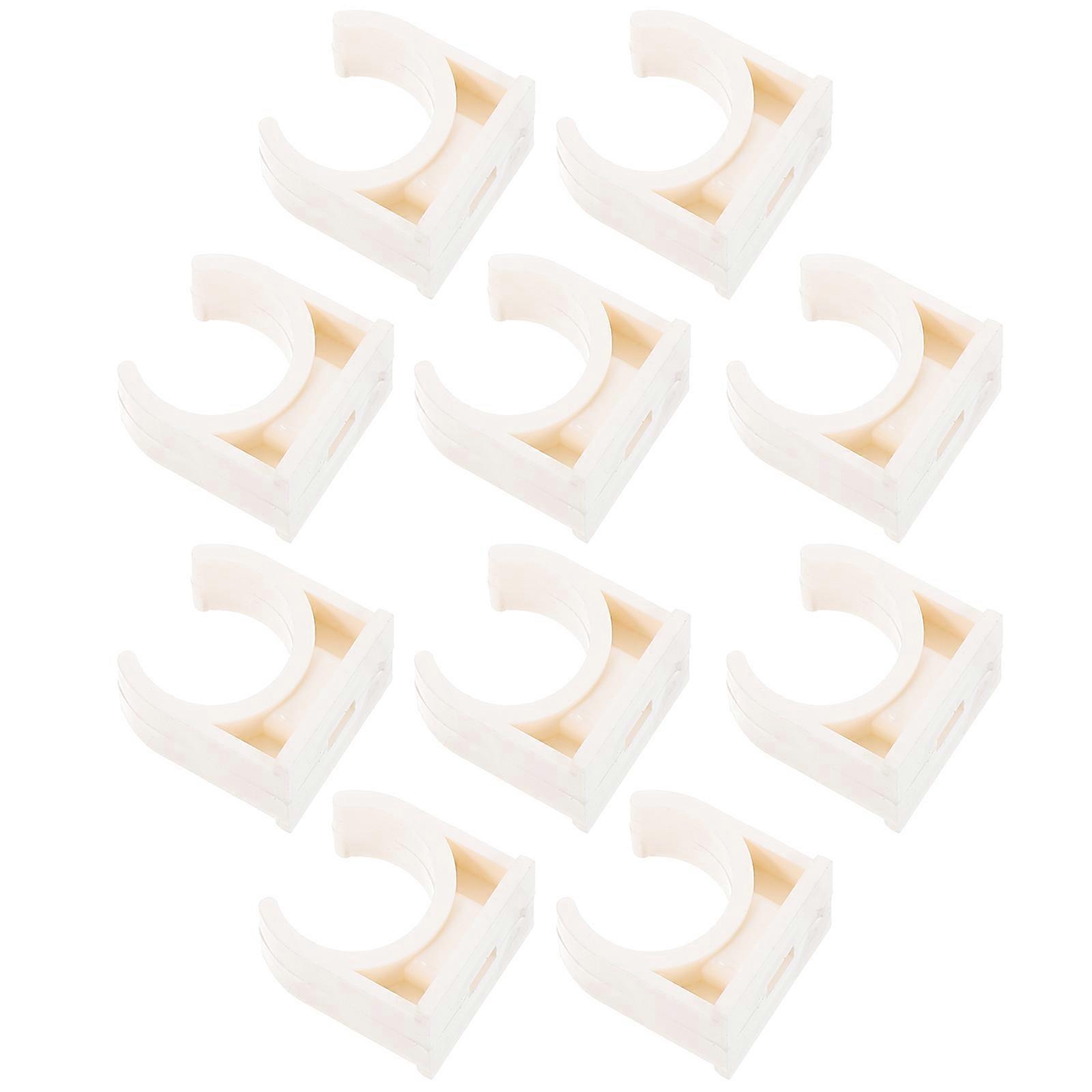 U Shaped PVC Pipe Clamps Holder Clamps Pipe Clamp 200Pcs