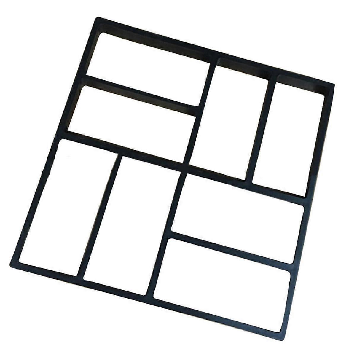 Garden Path Plastic Stepping Stone Mold Reusable for Walkways and Paving in Parks, Yards, and Gardens