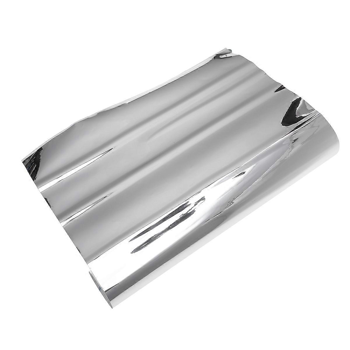 Self Adhesive Mirror Sheets Flat Style Mirror Reflection Effect For Dressing Room Interior Design 1Set