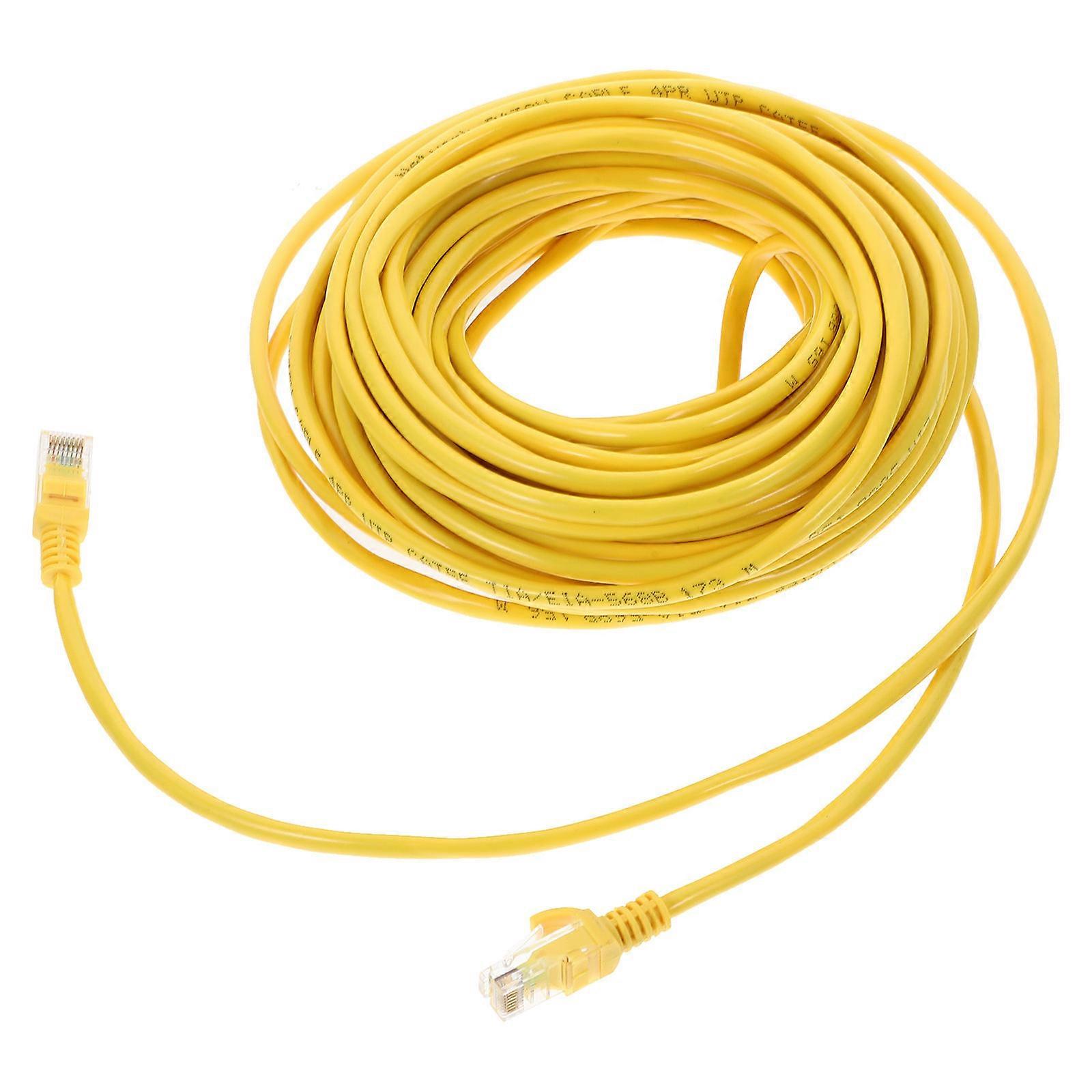 Cord 20m Cat 5e Networking Cord Routers Stable Connection 1Set
