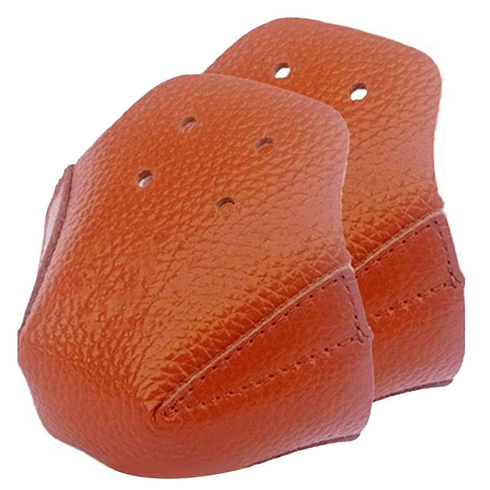 Roller Skates Toe Protection for Quad Skating | Faux Leather Ice Skating Toe Guard | Durable Size Adjustable Design
