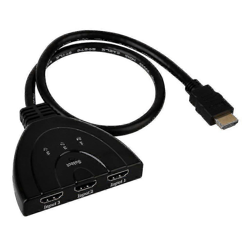 Multi HDMI splitter cable 1080p selector.