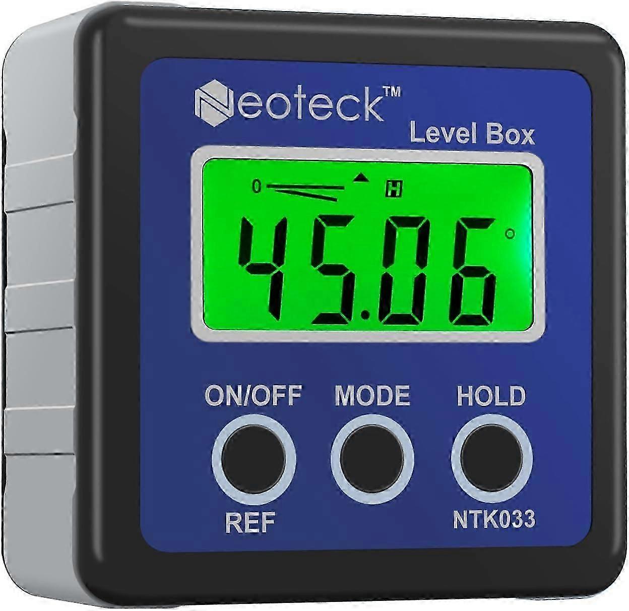Waterdichte LCD Digitale Hoekmeter en gradenboog - Digitale Goniometers Case Chamfer Inclinometer voor Autowerk
