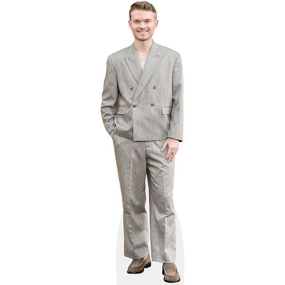 Max Balegde (Grey Suit) Cardboard Cutout (lifesize OR mini size). Standee. Stand Up.
