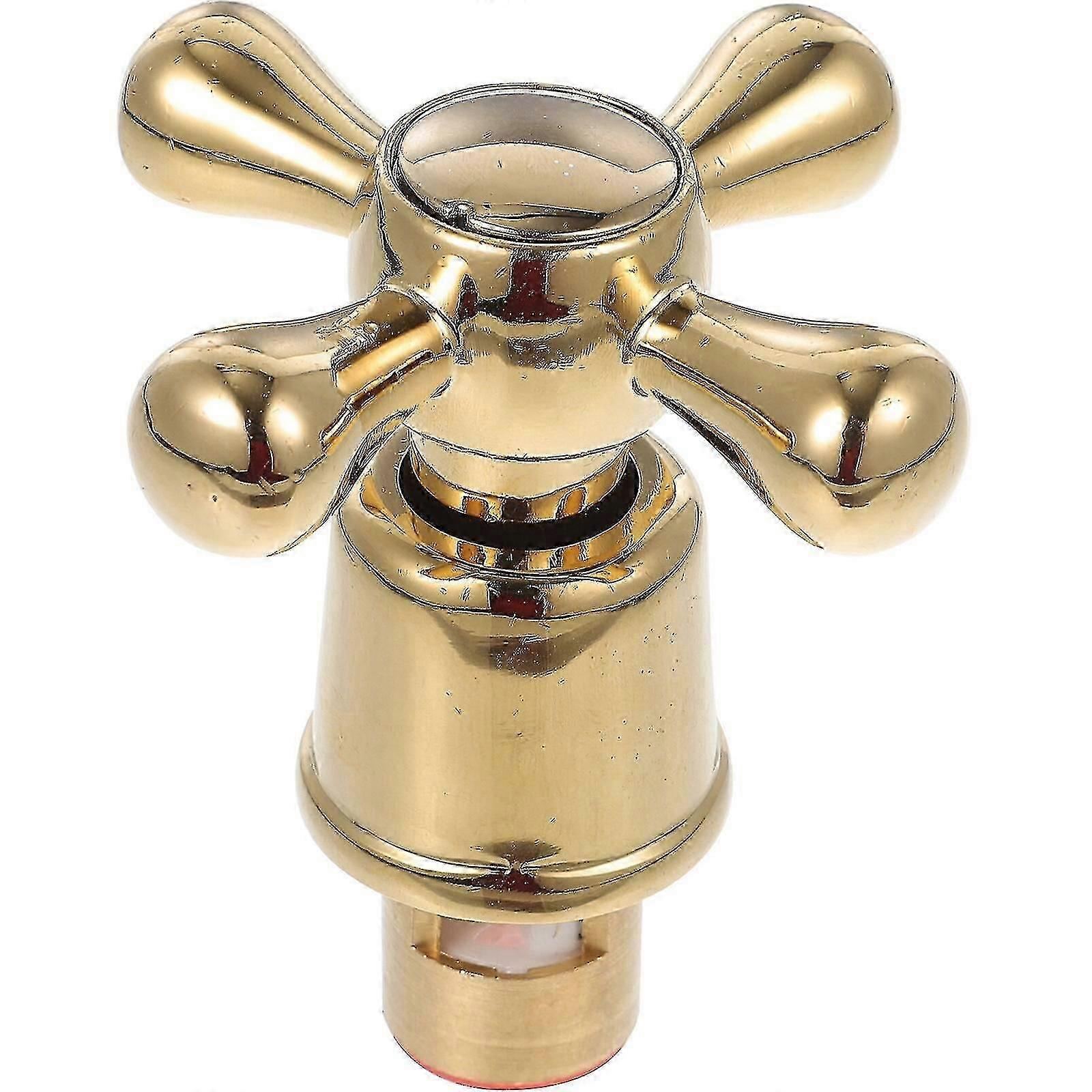Poignée de robinet 1/2 pouce Bouton de robinet de douche chaud et froid durable
