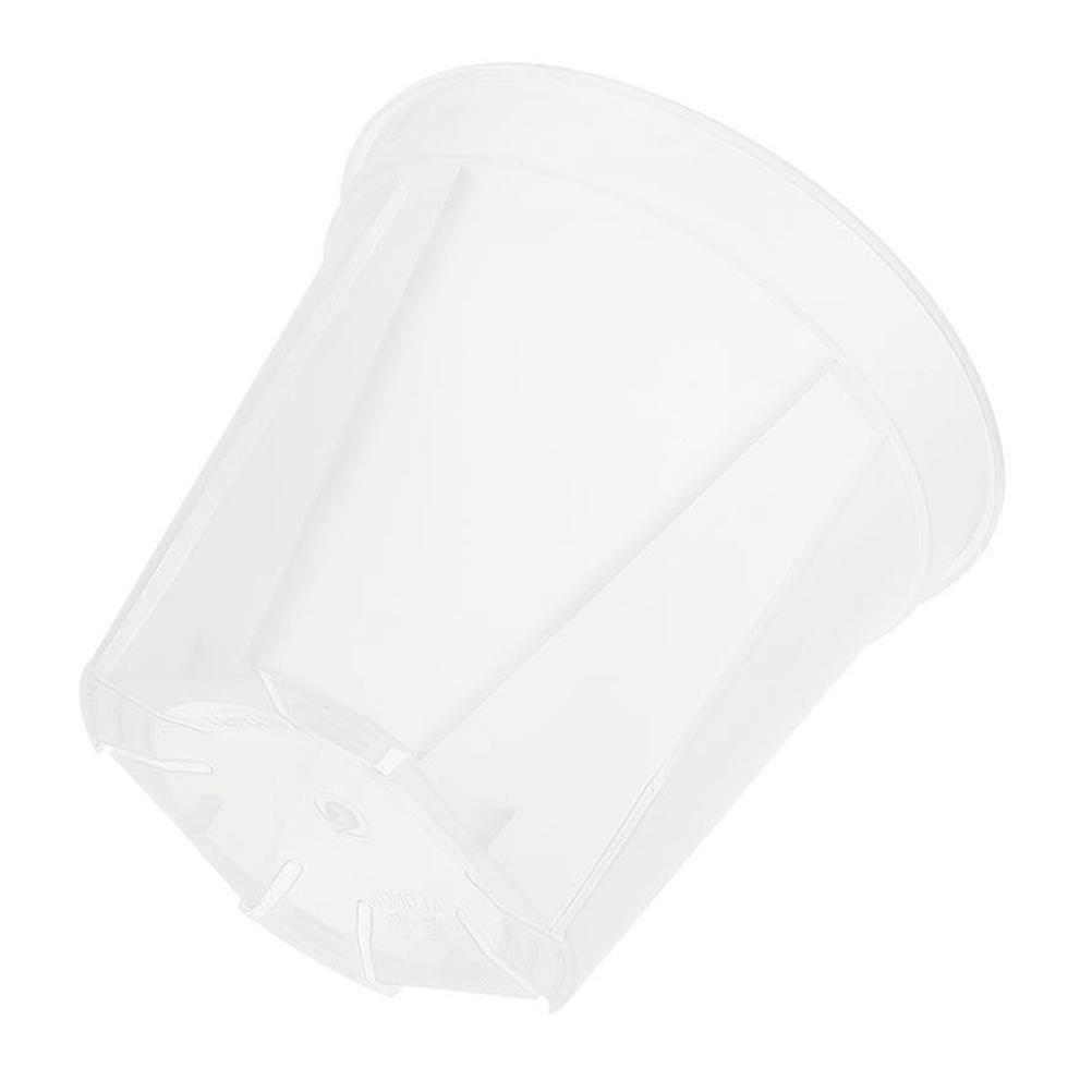 Planting Pot 4in Plastic Flower Nursery Gardening Plants Pot Clear Plant Growing Pot Gallon Root Control Flower Pot Pot Transparent Root Plastic