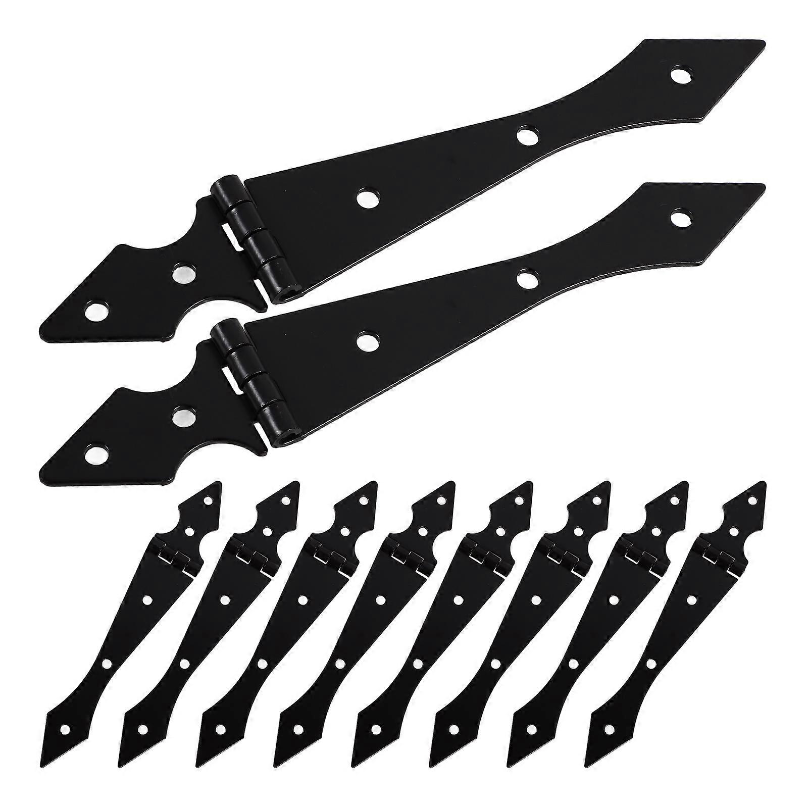 Here's a refined and professional product description based on your input:

 

**10pcs Heavy Duty Iron Garden Gate Hinges – Durable, Rust Resistant