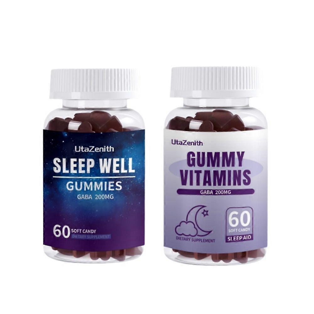 UtaZenith Vitality Relaxation Gummies, Gummy Bears, Combo Pack