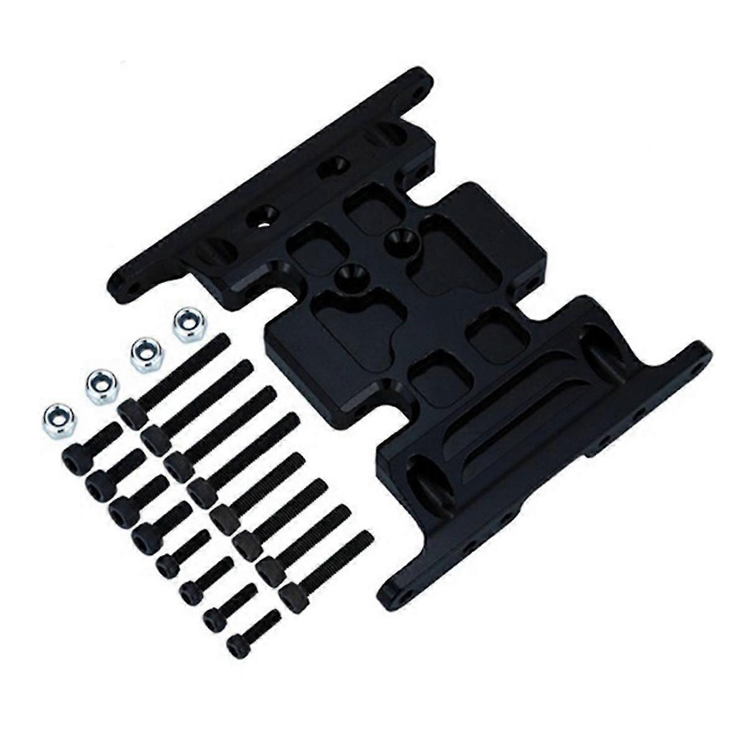Metal Chassis Center Skid Plate with Screws for Axial SCX10 1/10 RC Track Car Upgrade Parts Accessor