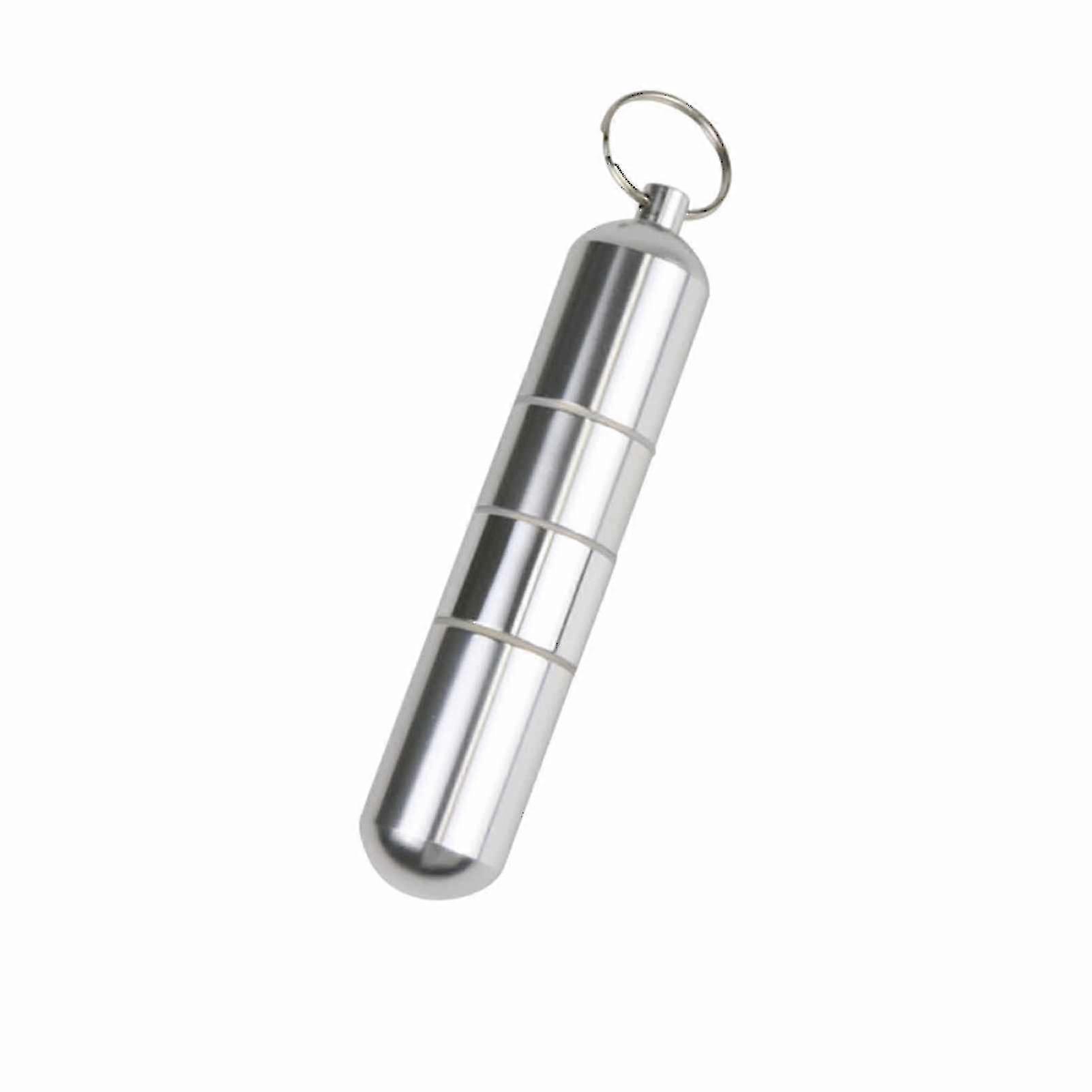Portable Waterproof 3 Compartment Pill Organizer Practical Container for Short Outdoor Trips and Vacations