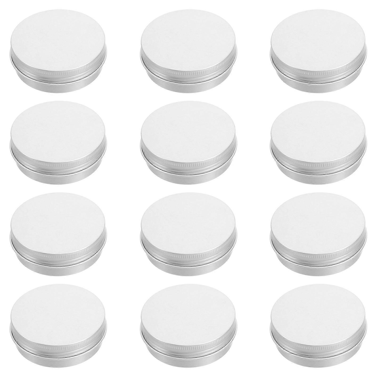 Portable Makeup Containers, Aluminium Jars for Everyday Use, Tight Seals