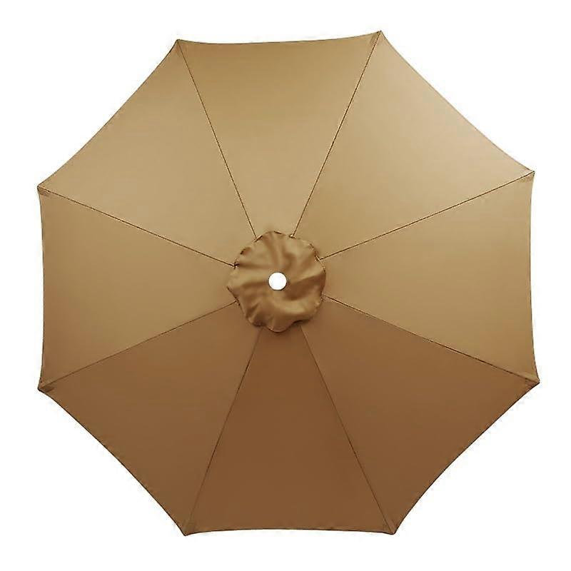 Replacement Fabric for Garden Parasol (Khaki, 2.5m/8ft)