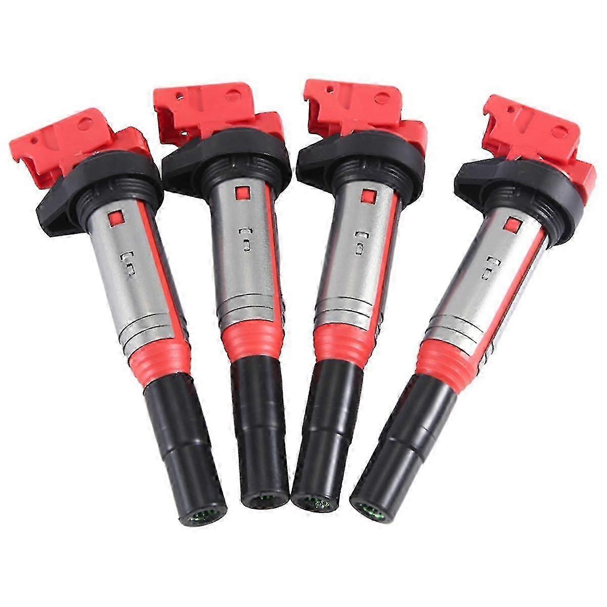 4Pcs Ignition Coils Compatible with Certain Models, Part Numbers: 12137594938, 1213172219, 1212215