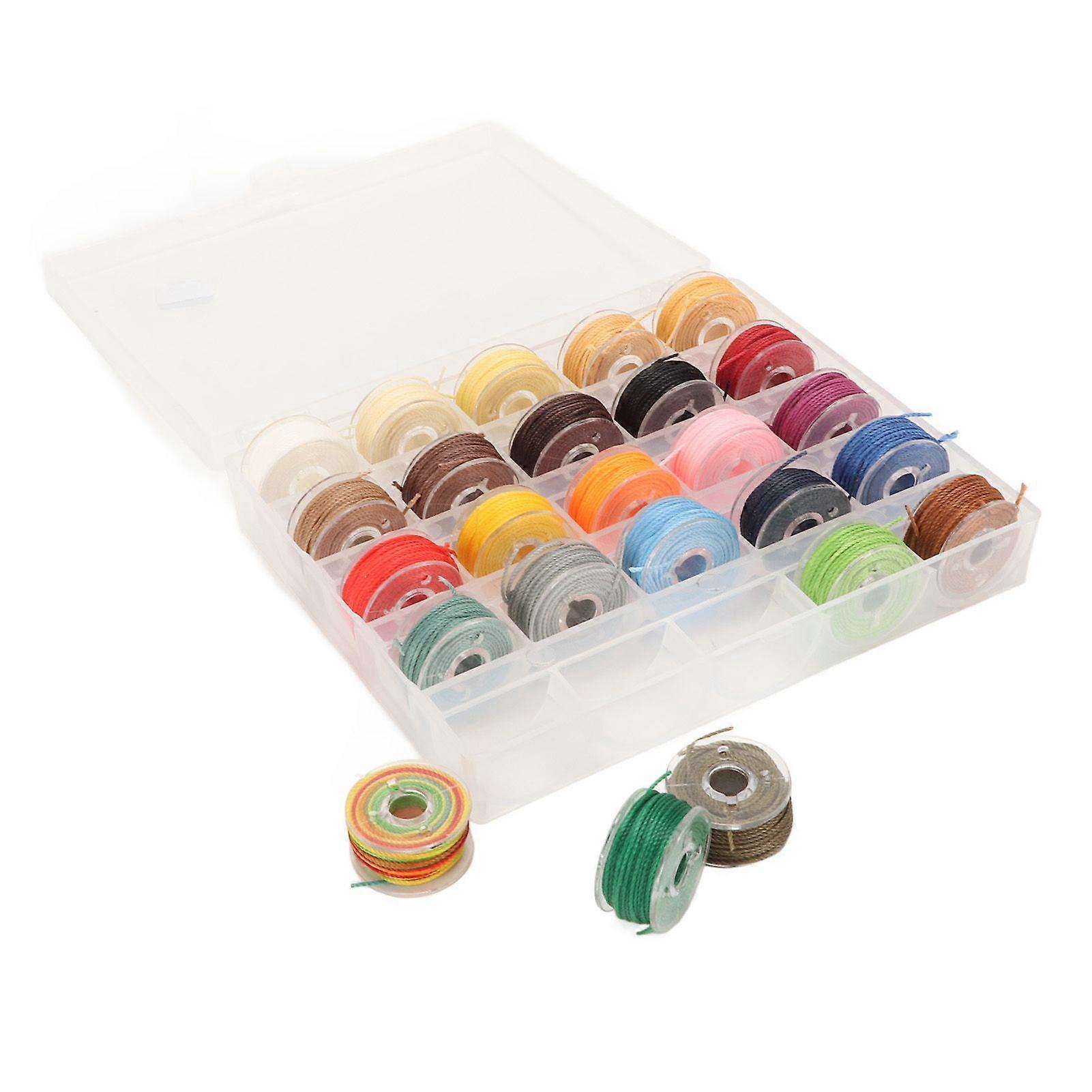 2025 Latest Model 25 Colors Waxed Thread Cord 0.65mm Diameter Flexible Easy