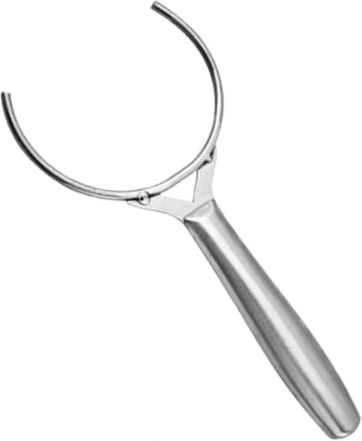 Heat-Resistant Clip for Safe Handling of Hot Plates and Bowls, Kitchen Tool Ideal for Various Cookware - Beige