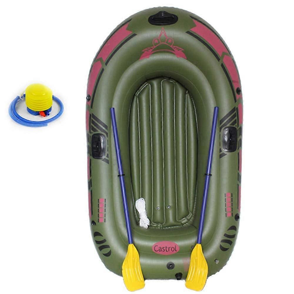 Inflatable Kayak, Inflatable Boat, PVC Inflatable Boat Rafting, Pontoon Boat, Inflatable Boat Set with Air Pump