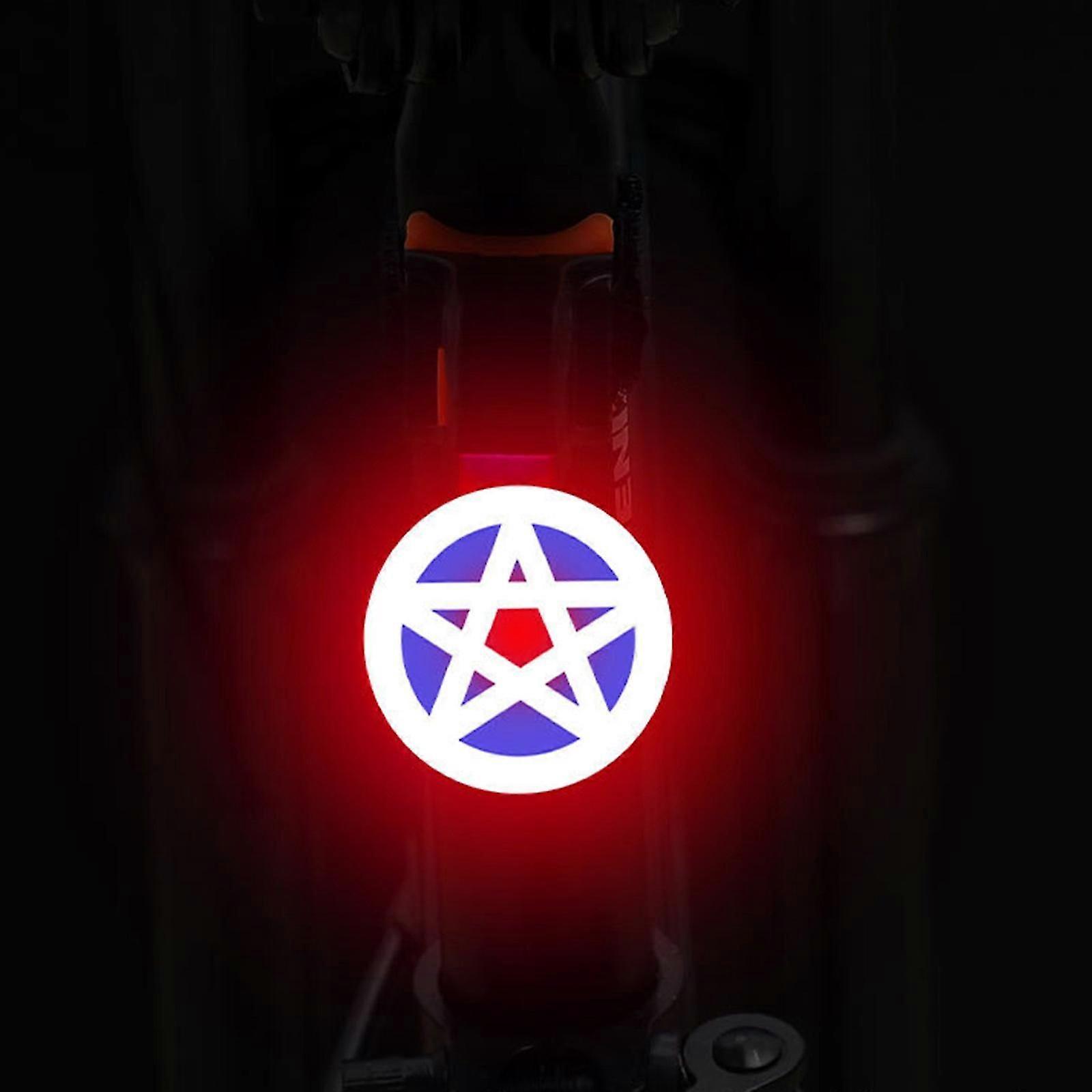 ضوء ذيل الدراجة الذكية فائق السطوع ، ضوء الدراجة قابل لإعادة الشحن ، أضواء دراجة LED مقاومة للماء IPX6 ، مصباح خلفي للدراجة 5 أوضاع يناسب أي دراجات على الطرق