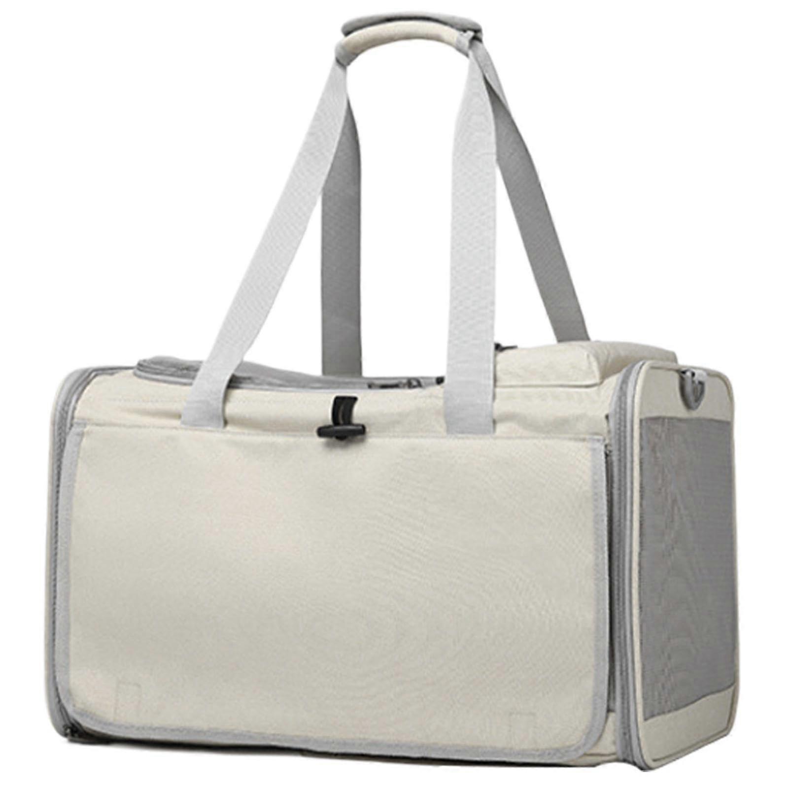 Portable Cat Bag with Shoulder Strap, Breathable Mesh Cat Carrier Bag