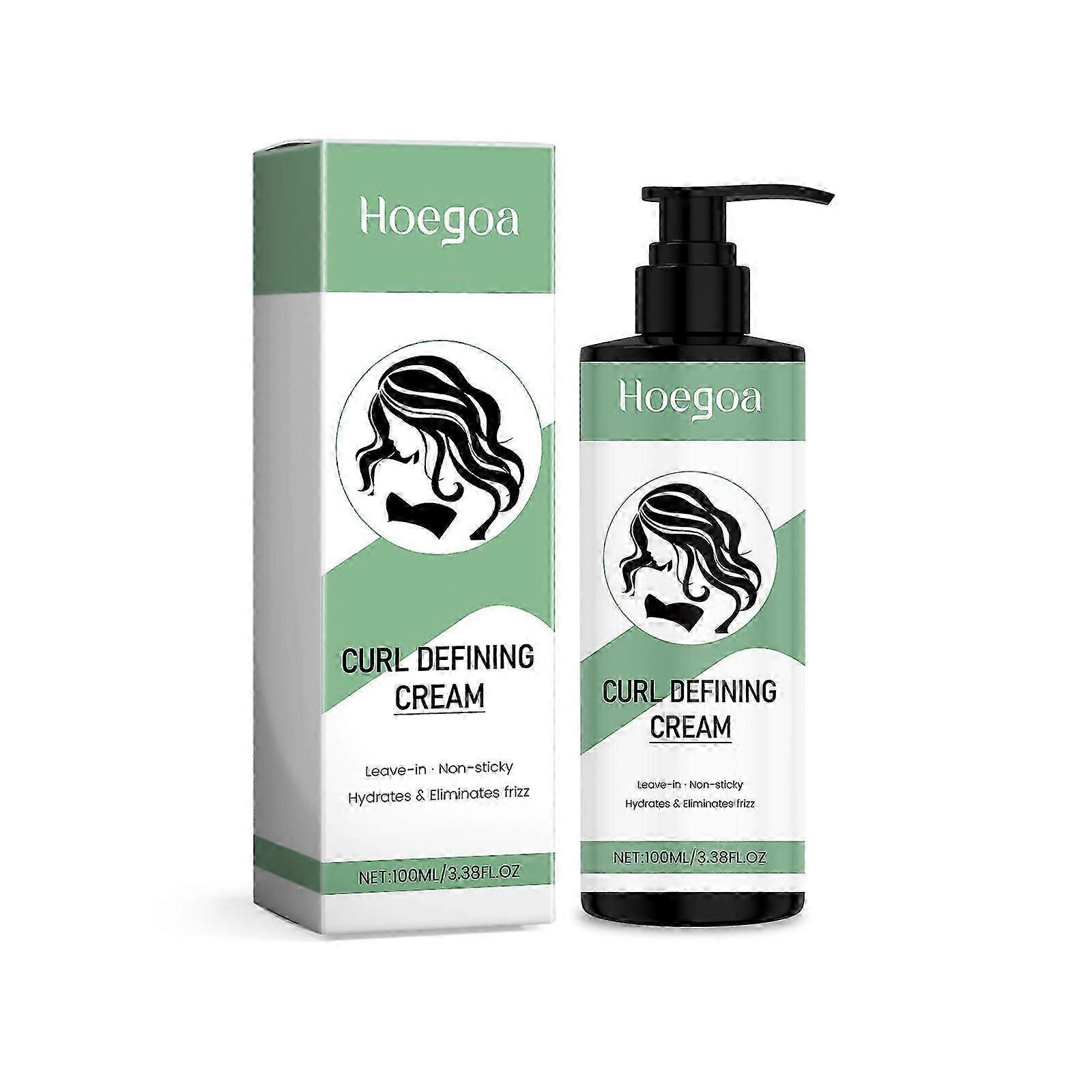 Hoegoa Lockiges Haar Fixieren Brust Helles lockiges Haar Setting Flauschige Brüste Elastisches Naturlockenhaar Dreidimensionales Styling