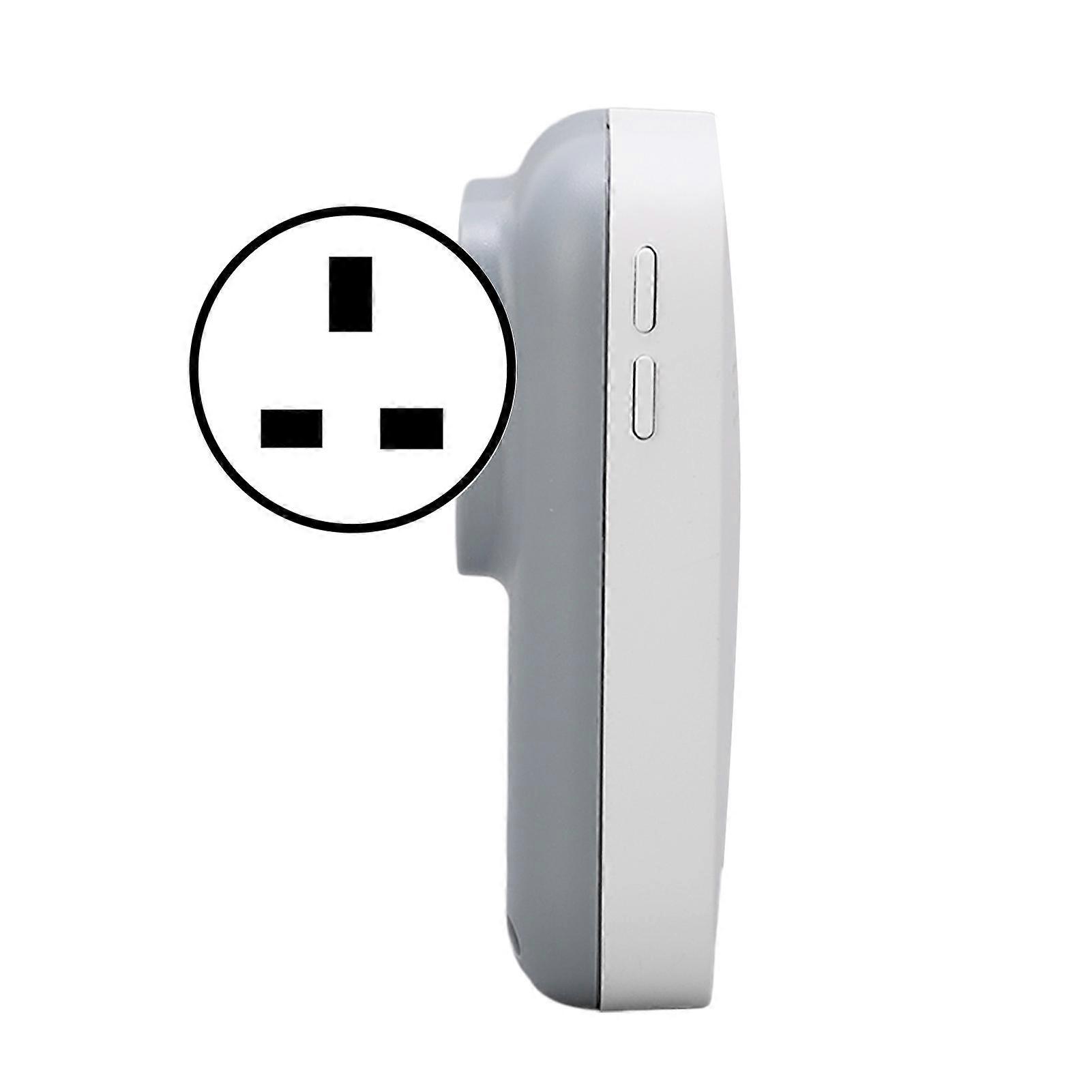 Self Powered Doorbell 2 for 2 433MHz 38 Ringtones Wireless Doorbell for Home AC100V‑