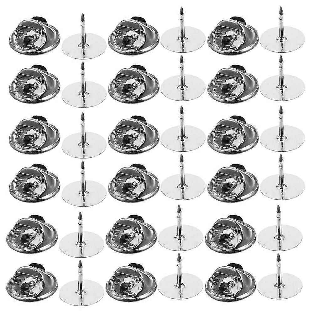 Butterfly Hat Accessory Clutch Pin Back Locking Backs for Decoration 50Sets