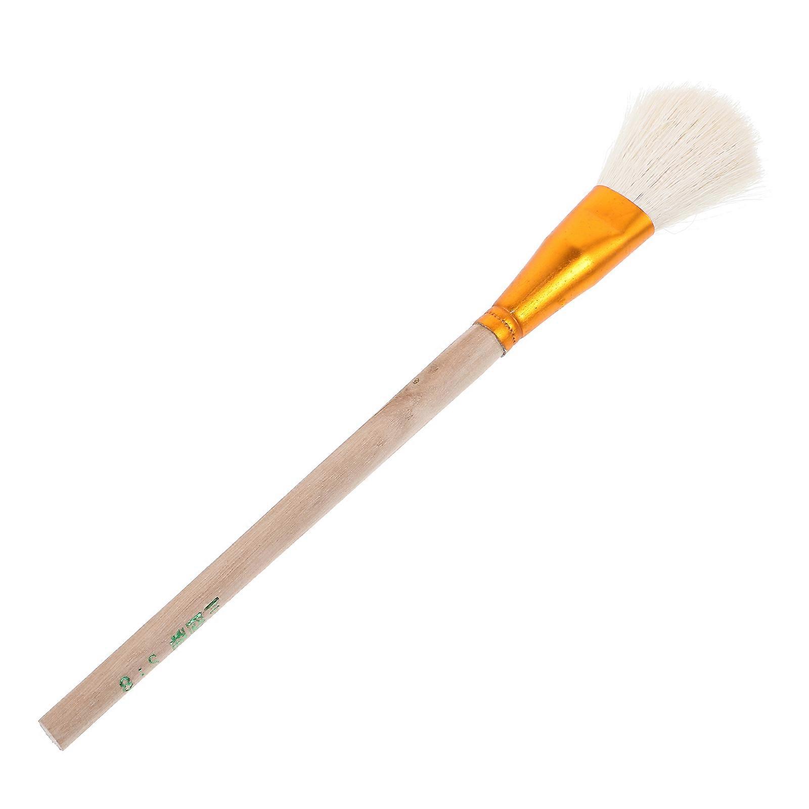 Model Paint Brushes Porcelain Coloring For Markets Hobbyists Ink Mixing Simple Style 1Pack