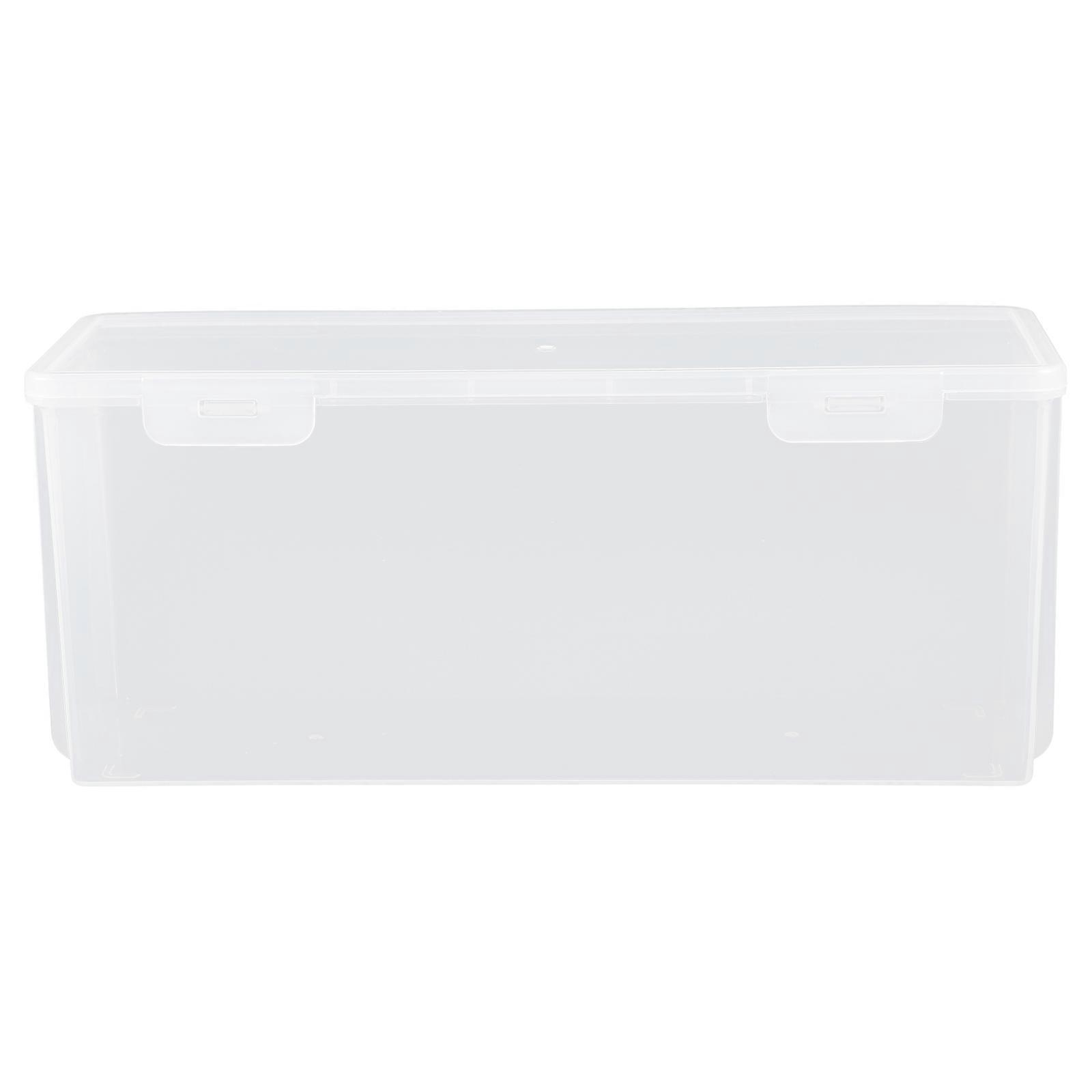 صندوق الخبز الحديث مختوم المطبخ كونترتوب توست كريسبر شفاف 1 مجموعة