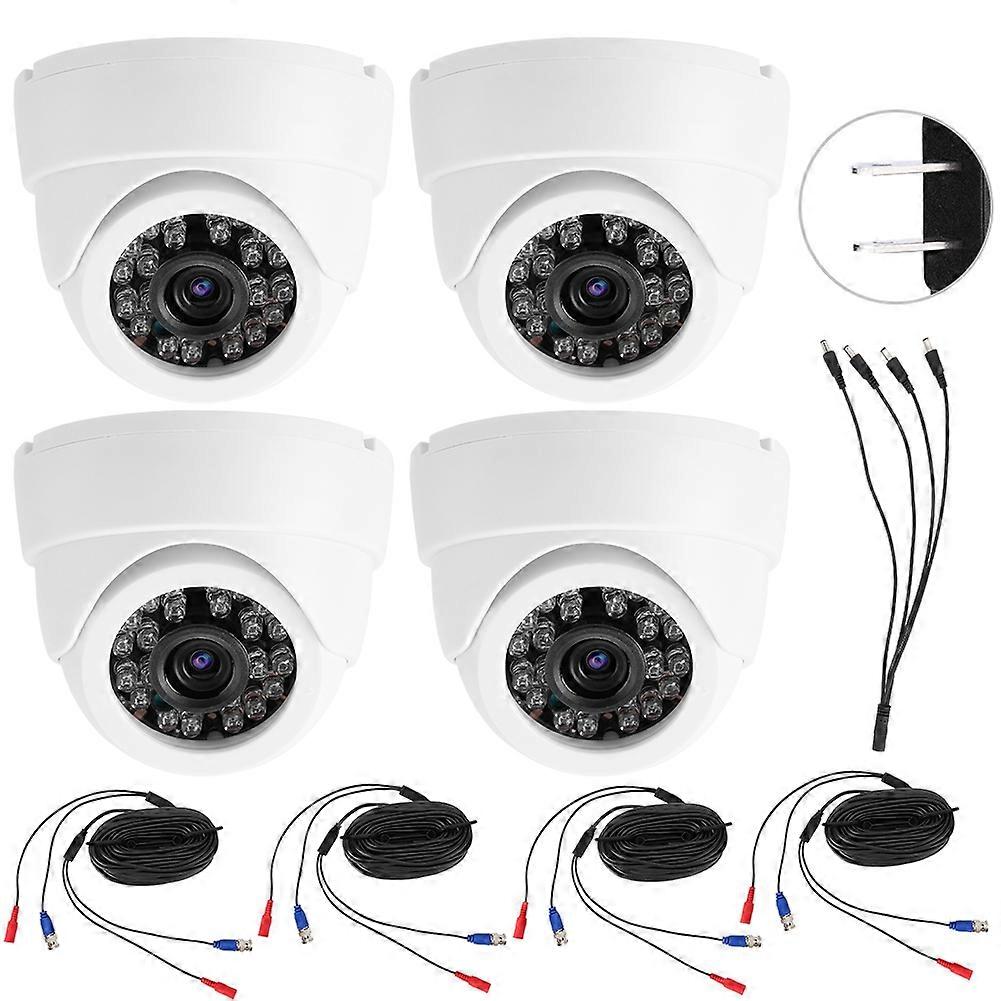 4MP HD 4 in 1 AHD/TVI/CVI/CVBS IP66 Waterproof 24Leds Infrared Dome Indoor Security Camera