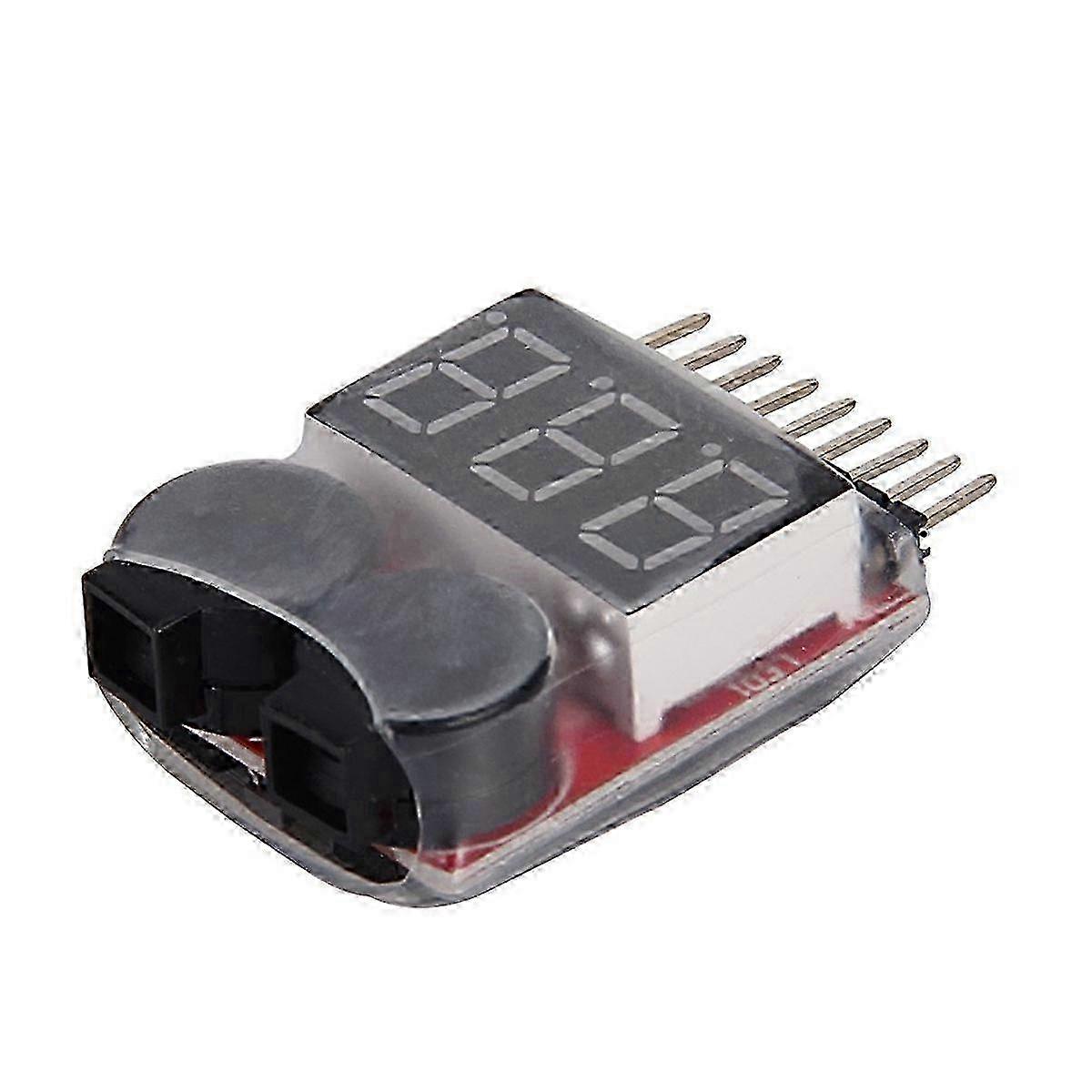 Lipo Battery Voltage Tester & Low Voltage Alarm - Lipo Voltage Checker for Safe Battery Monitoring & Performance Assessment