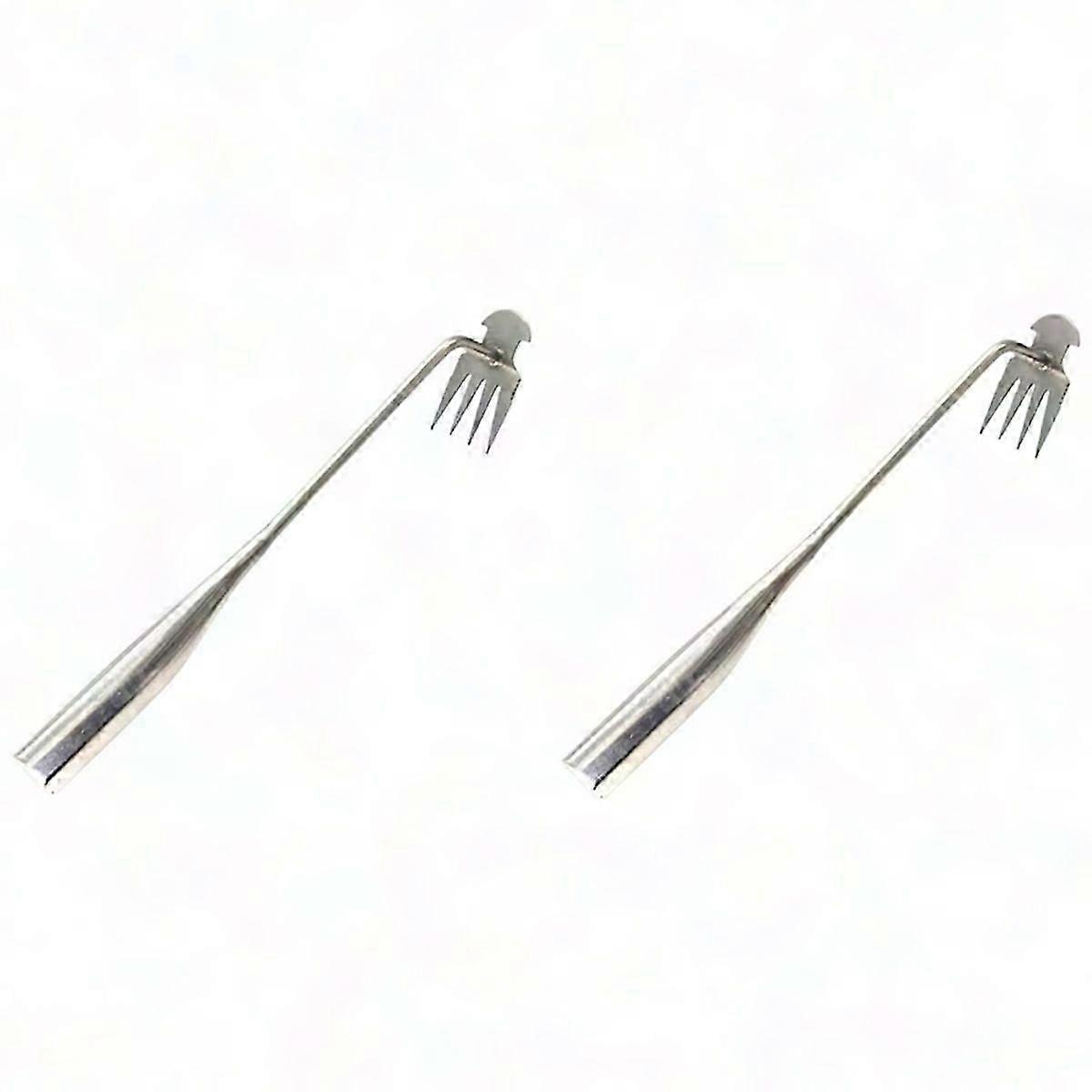 4-Tooth Weeding Tool for Farming and Gardening