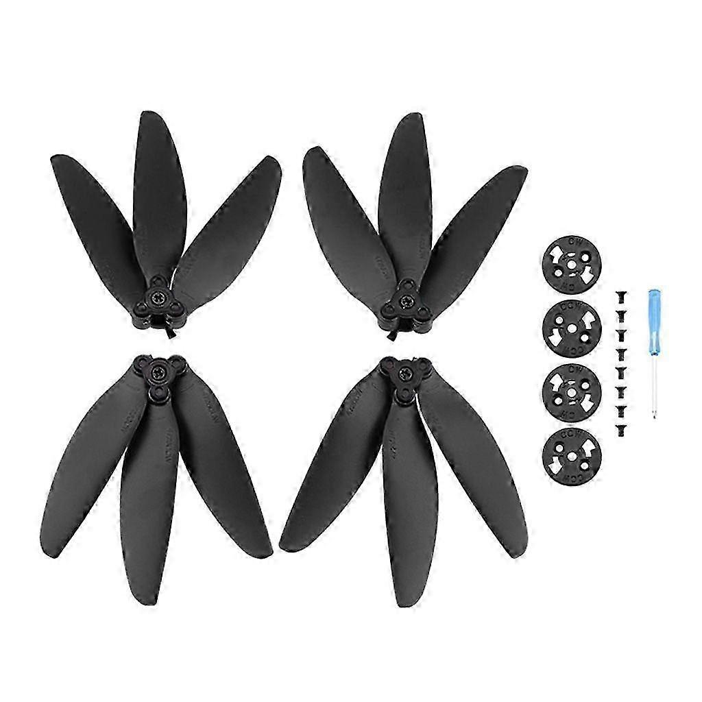 4pcs Low-Noise Three Blade Propellers Compatible with Mavic Mini 2 & Mavic Mini - Durable Replacement Props for Quadcopter