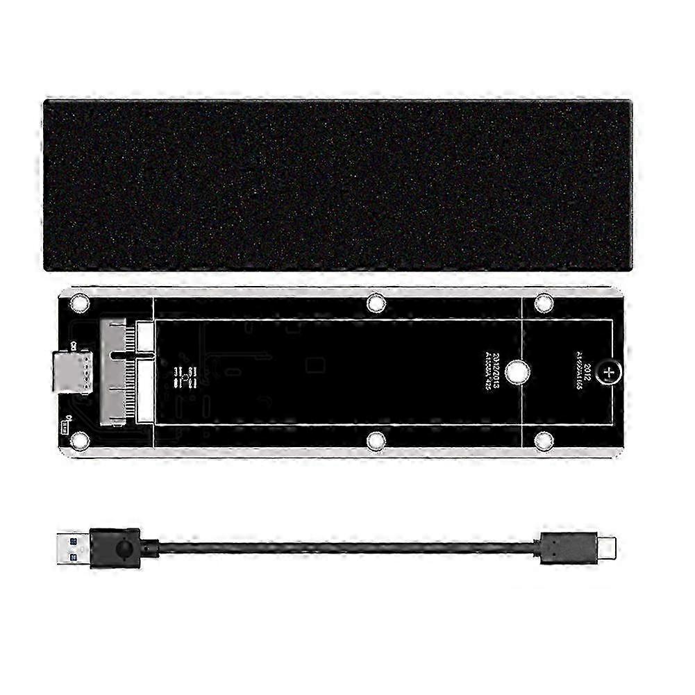 2025 For Macbook 2012 Air A1425 A1398 A1465 A1466 SSD Case USB3.2 GEN2 6Gbps M.2 SATA SSD Box SSD Enclosu